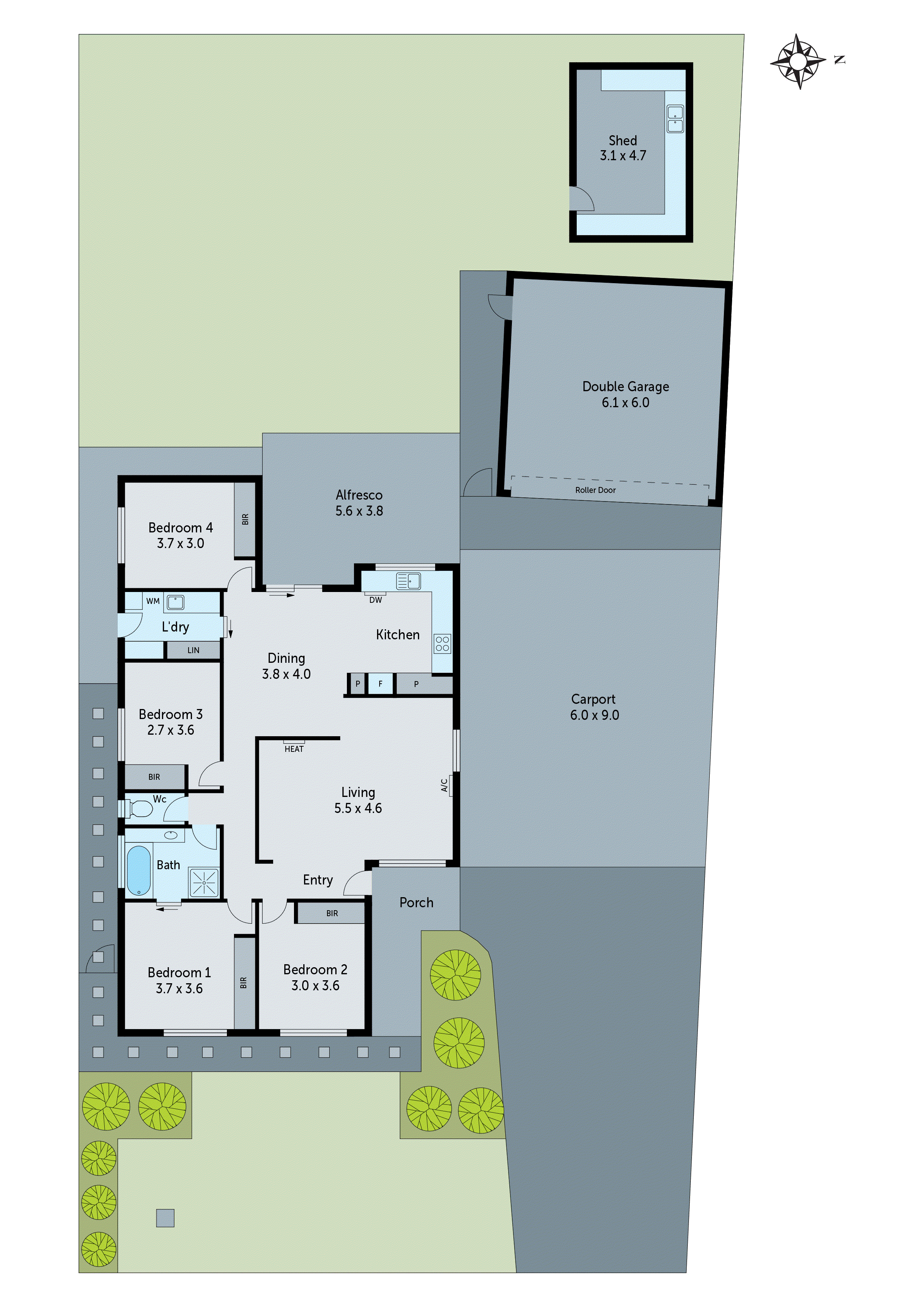 8 Sarah Court, Leopold VIC 3224 - Floorplan