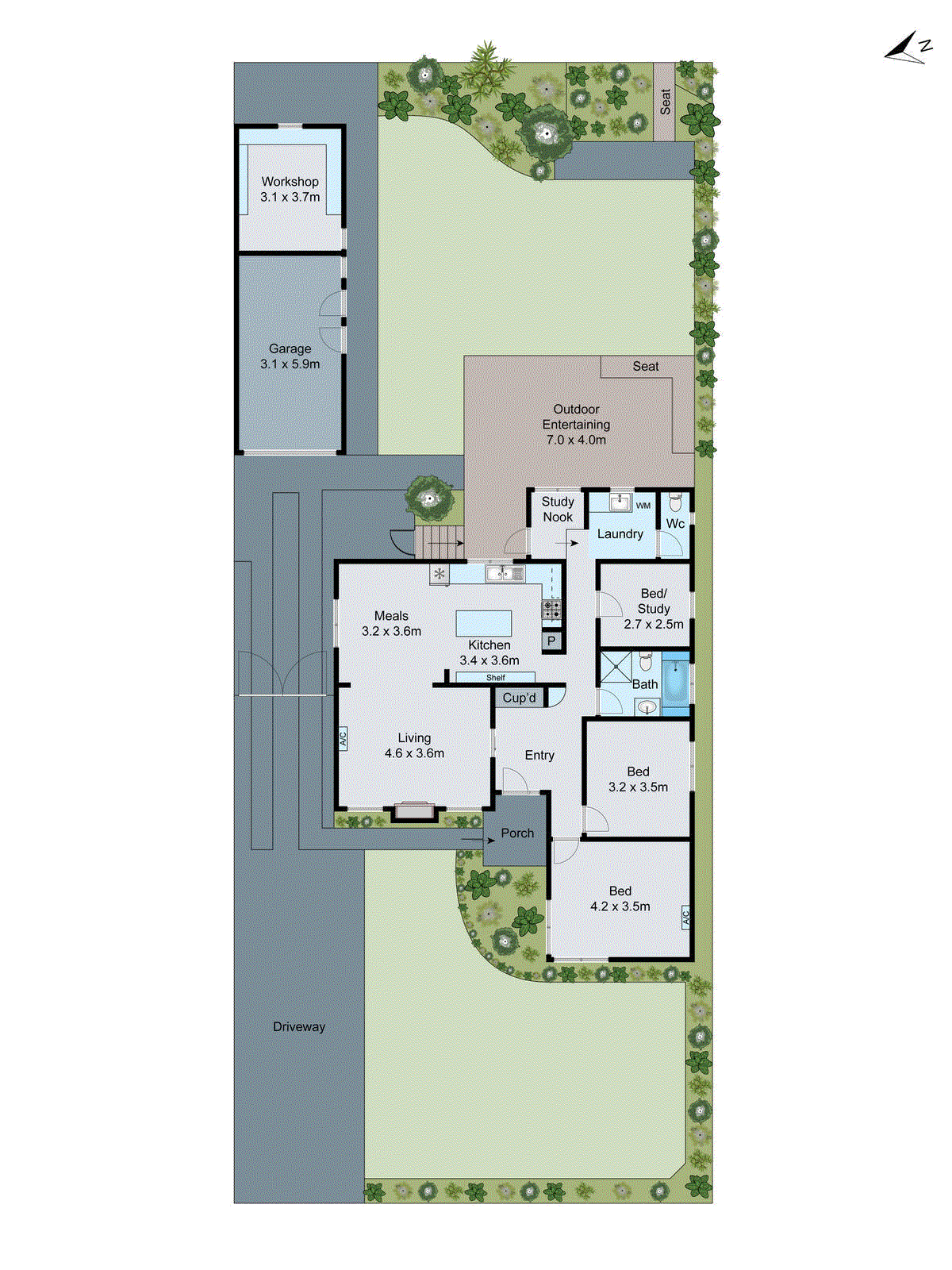 8 Shannon Avenue, Hamlyn Heights VIC 3215 - Floorplan