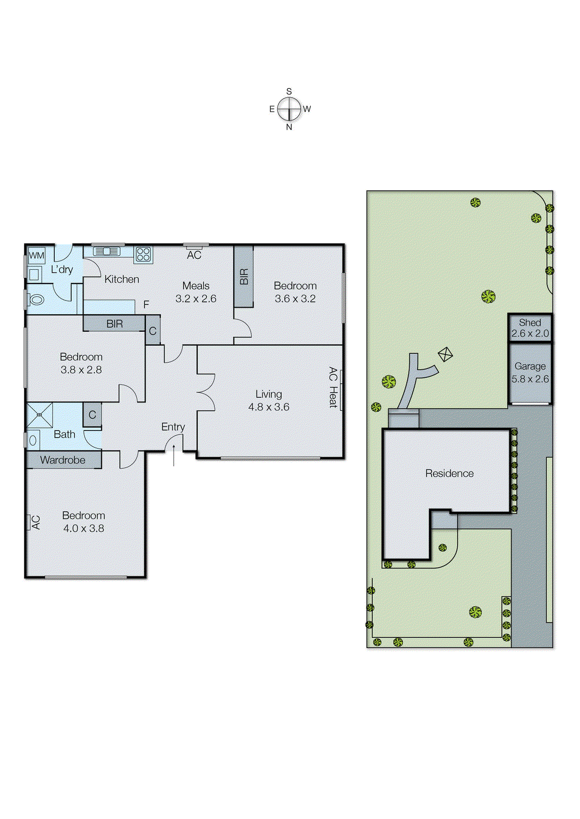8 Sharon Road, Springvale South VIC 3172 - Floorplan