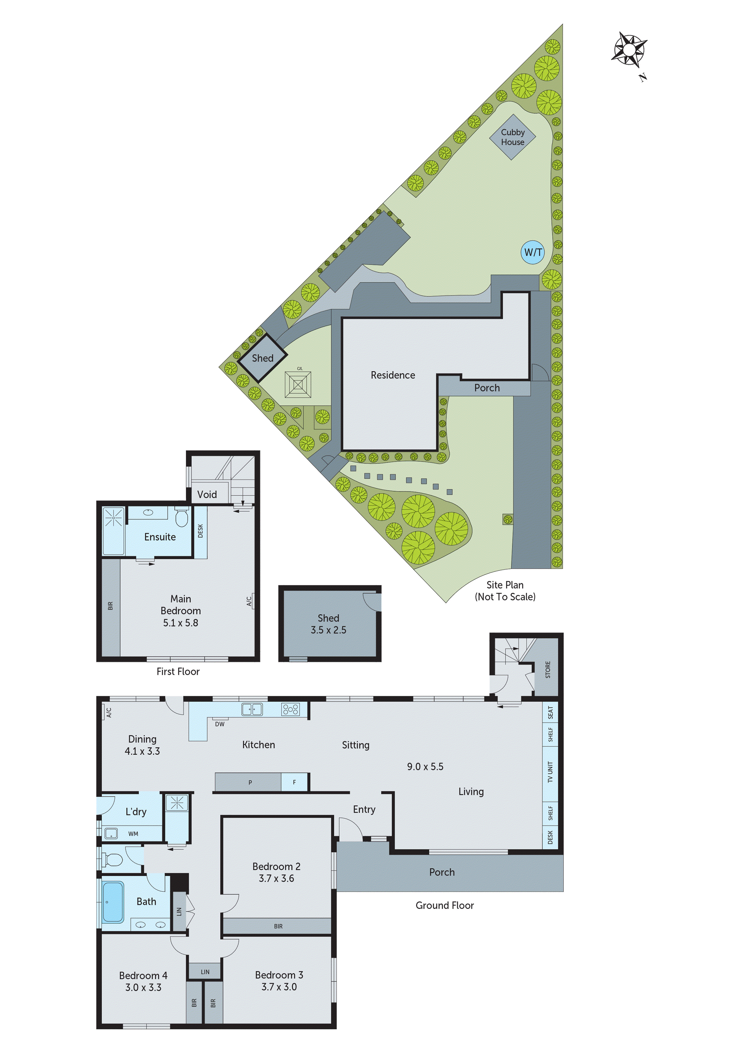 8 Sherwood Court, Highton VIC 3216 - Floorplan