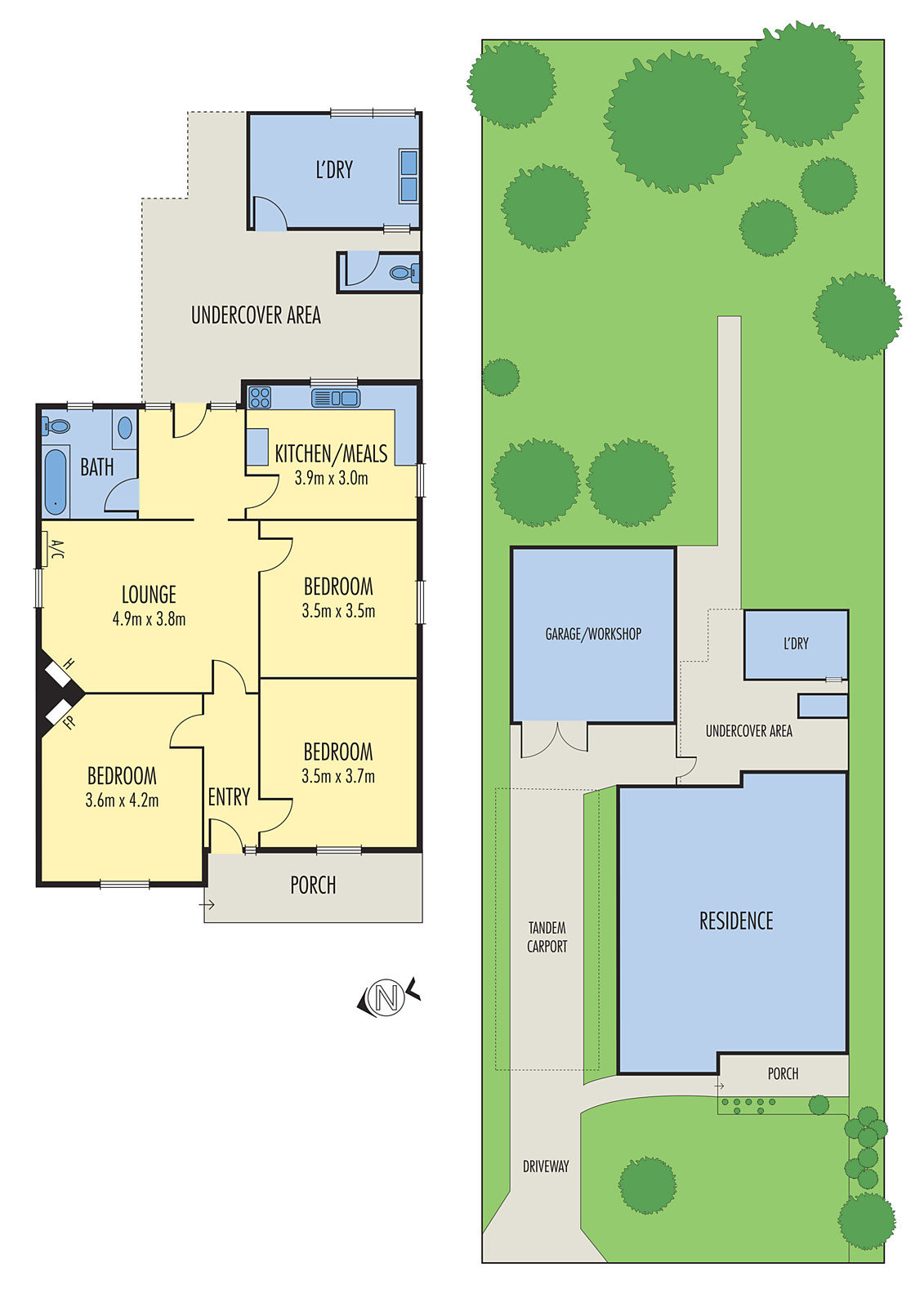 8 Skipton Road, Hughesdale VIC 3166 - Floorplan