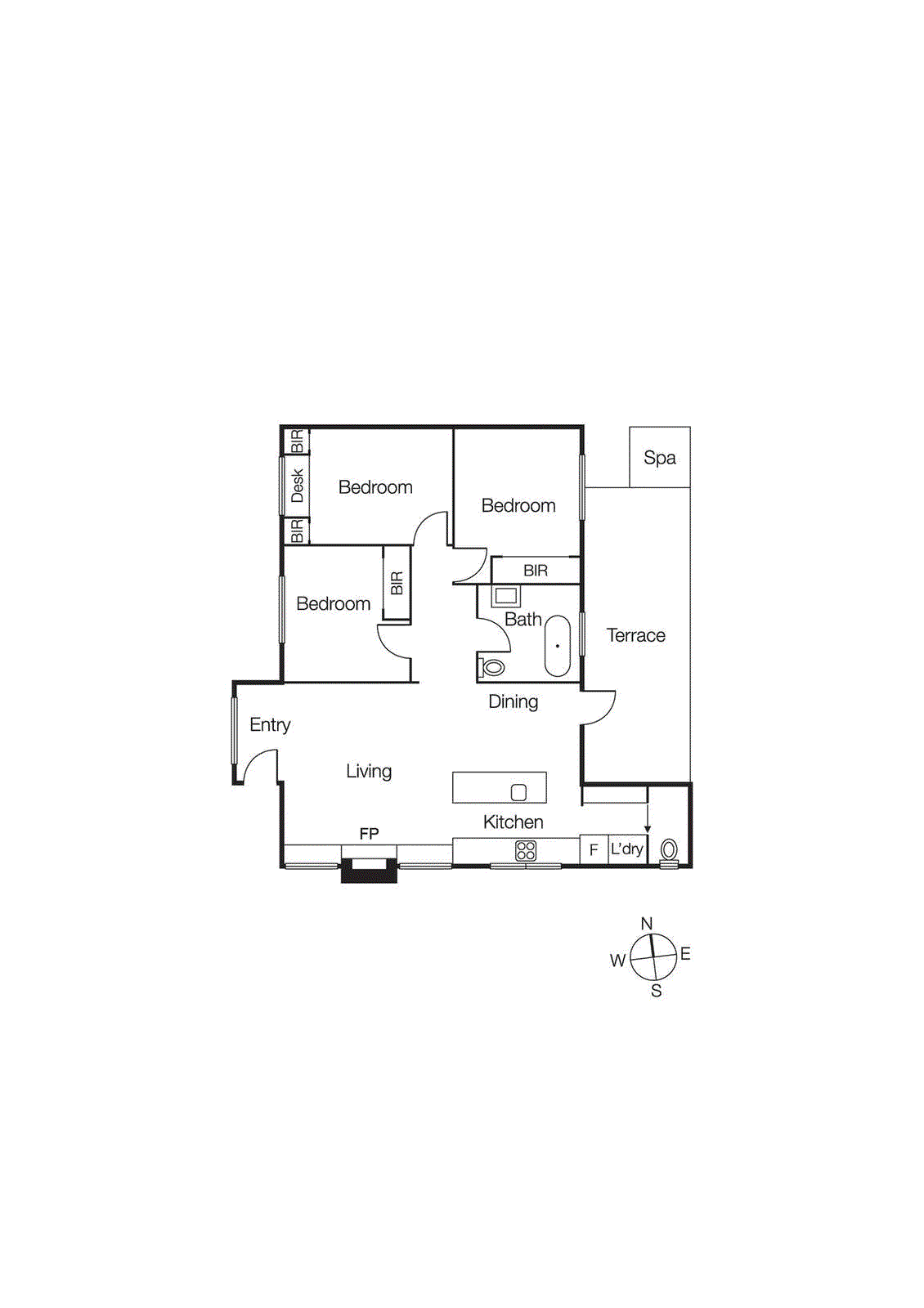 8 Smith Street, Hampton VIC 3188 - Floorplan