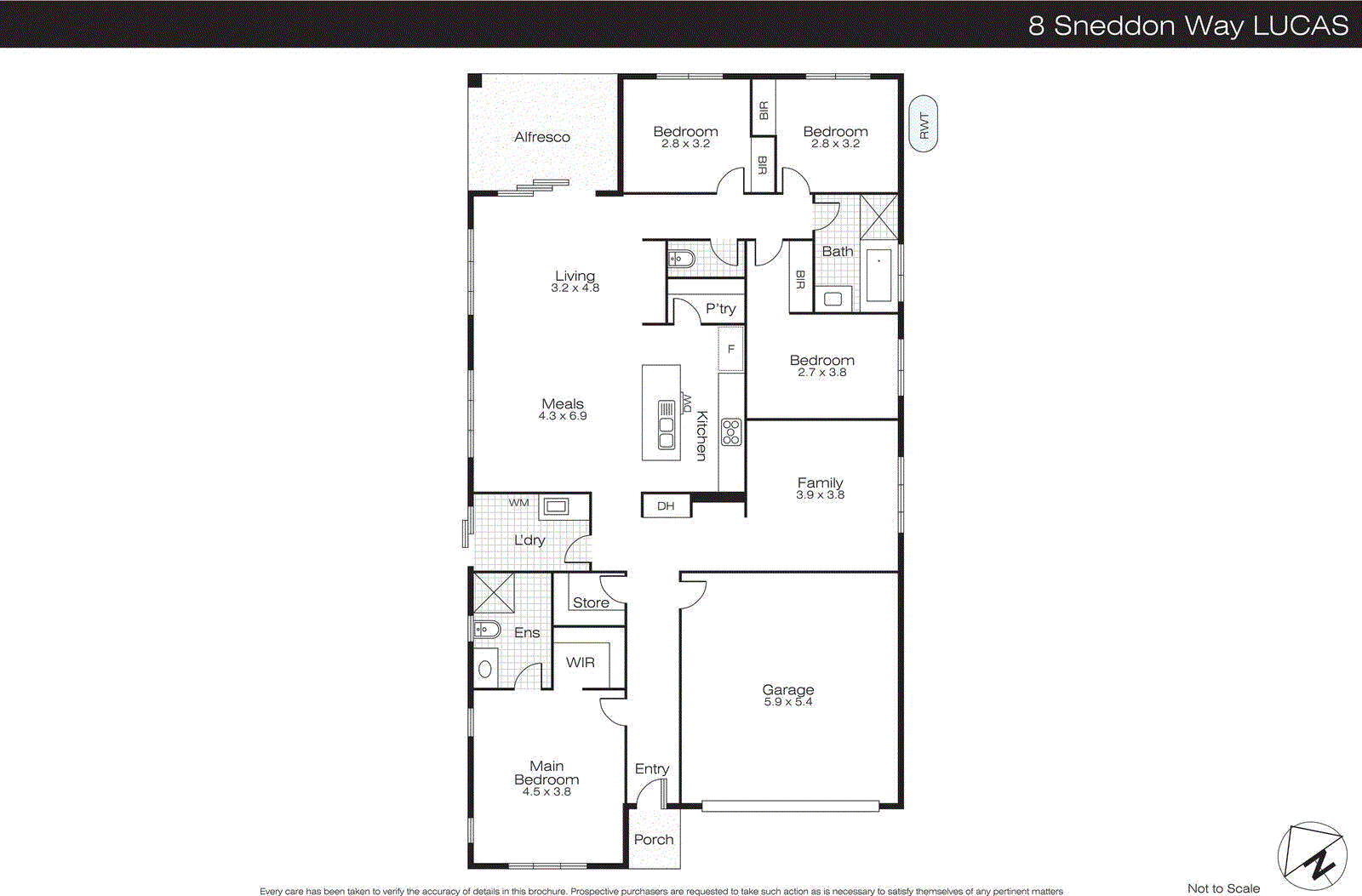 8 Sneddon Way, Lucas VIC 3350 - Floorplan