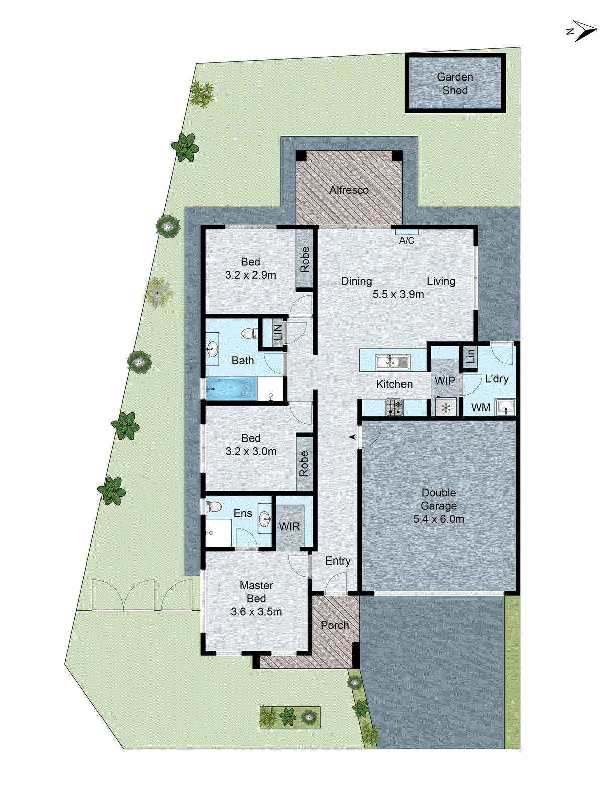 8 Snow Street, Charlemont VIC 3217 - Floorplan