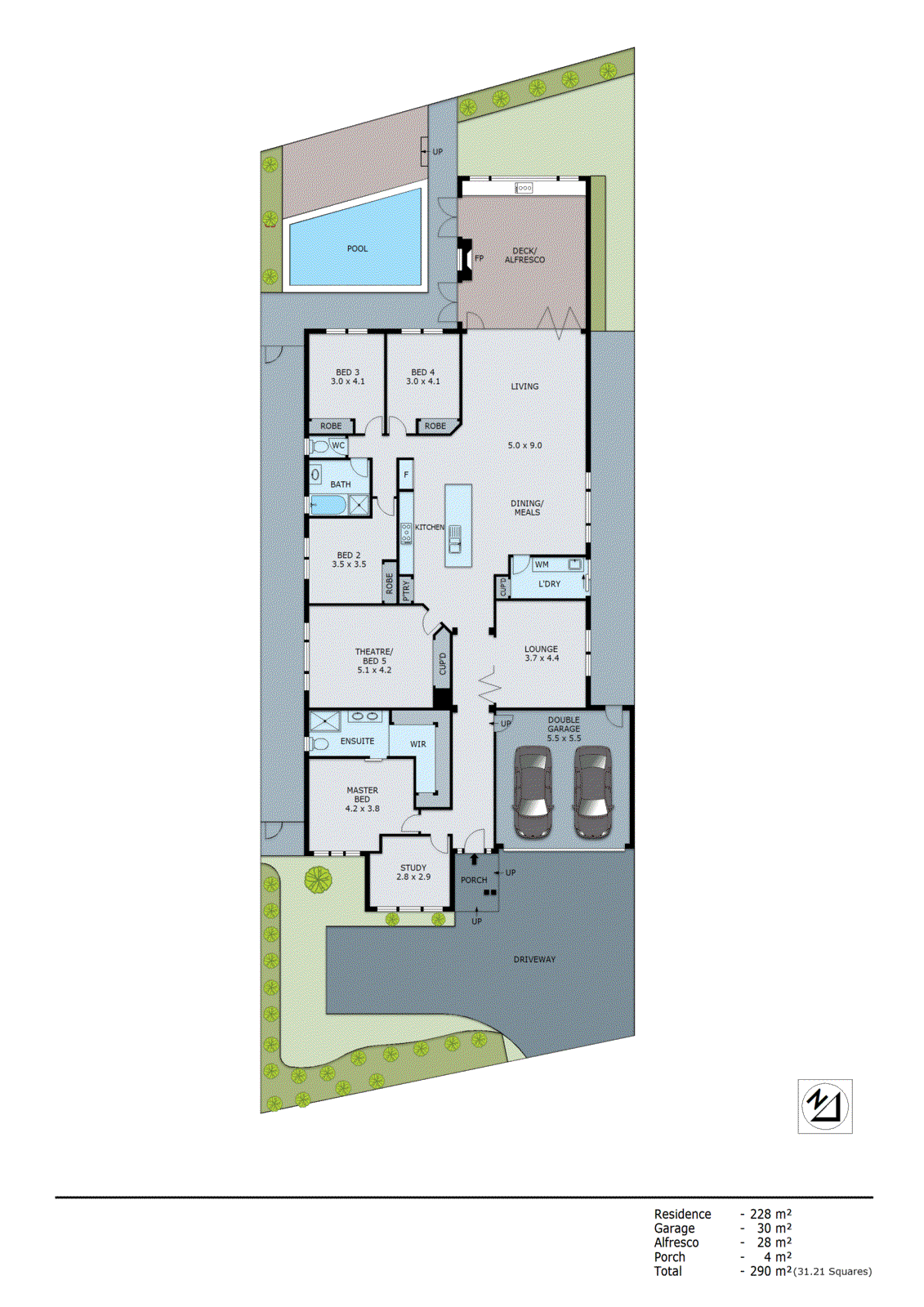 8 Southern Drive, Dingley Village VIC 3172 - Floorplan