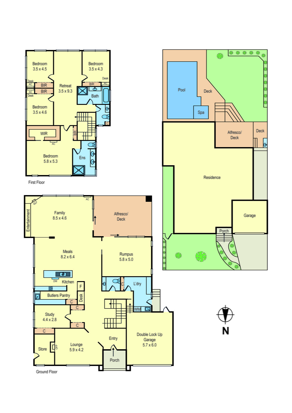 8 St Aubin Street, Beaumaris VIC 3193 - Floorplan