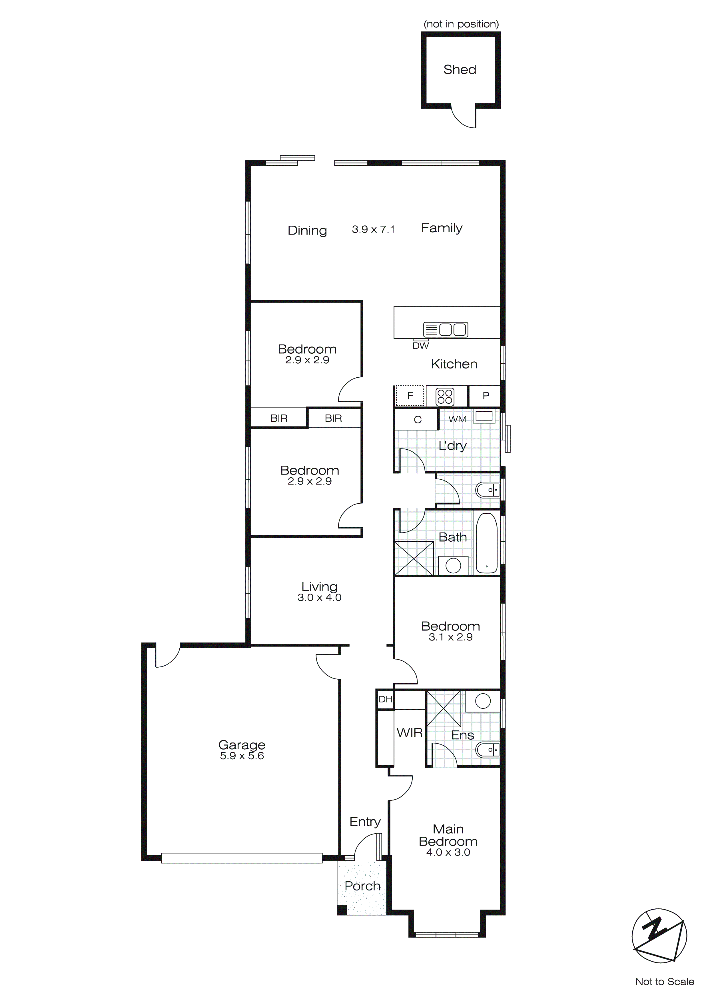 8 Stanbury Avenue, Canadian VIC 3350 - Floorplan