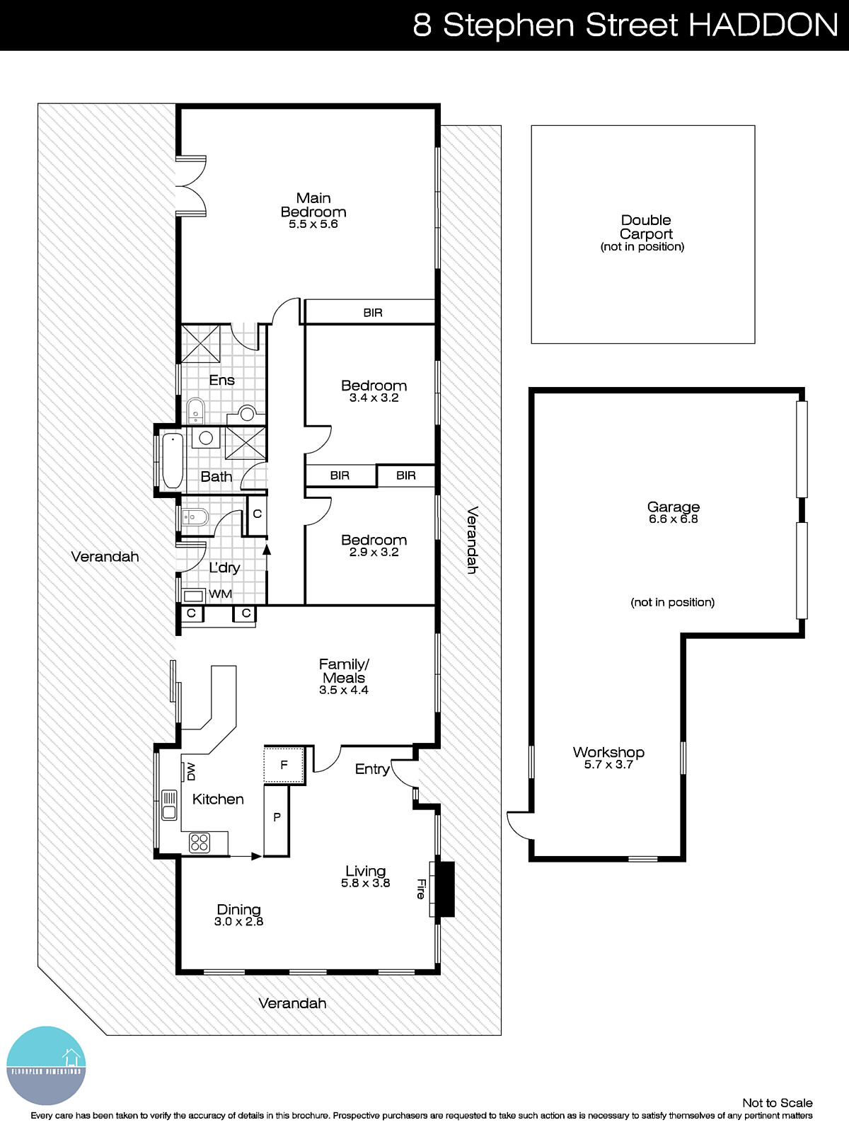 8 Stephen Street, Haddon VIC 3351 - Floorplan