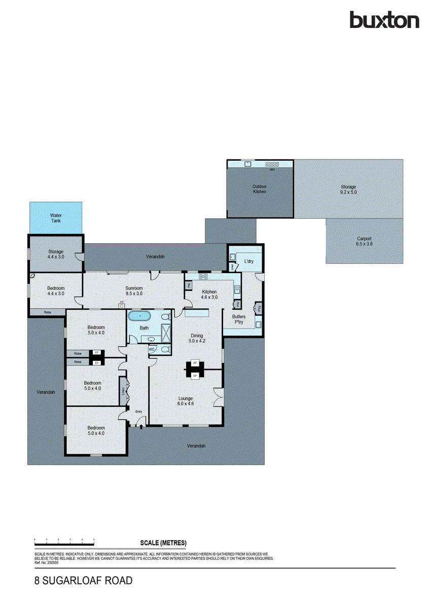 8 Sugarloaf Road, Axedale VIC 3551 - Floorplan