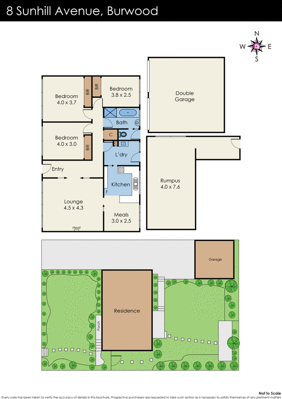 8 Sunhill Avenue, Burwood VIC 3125 - Floorplan
