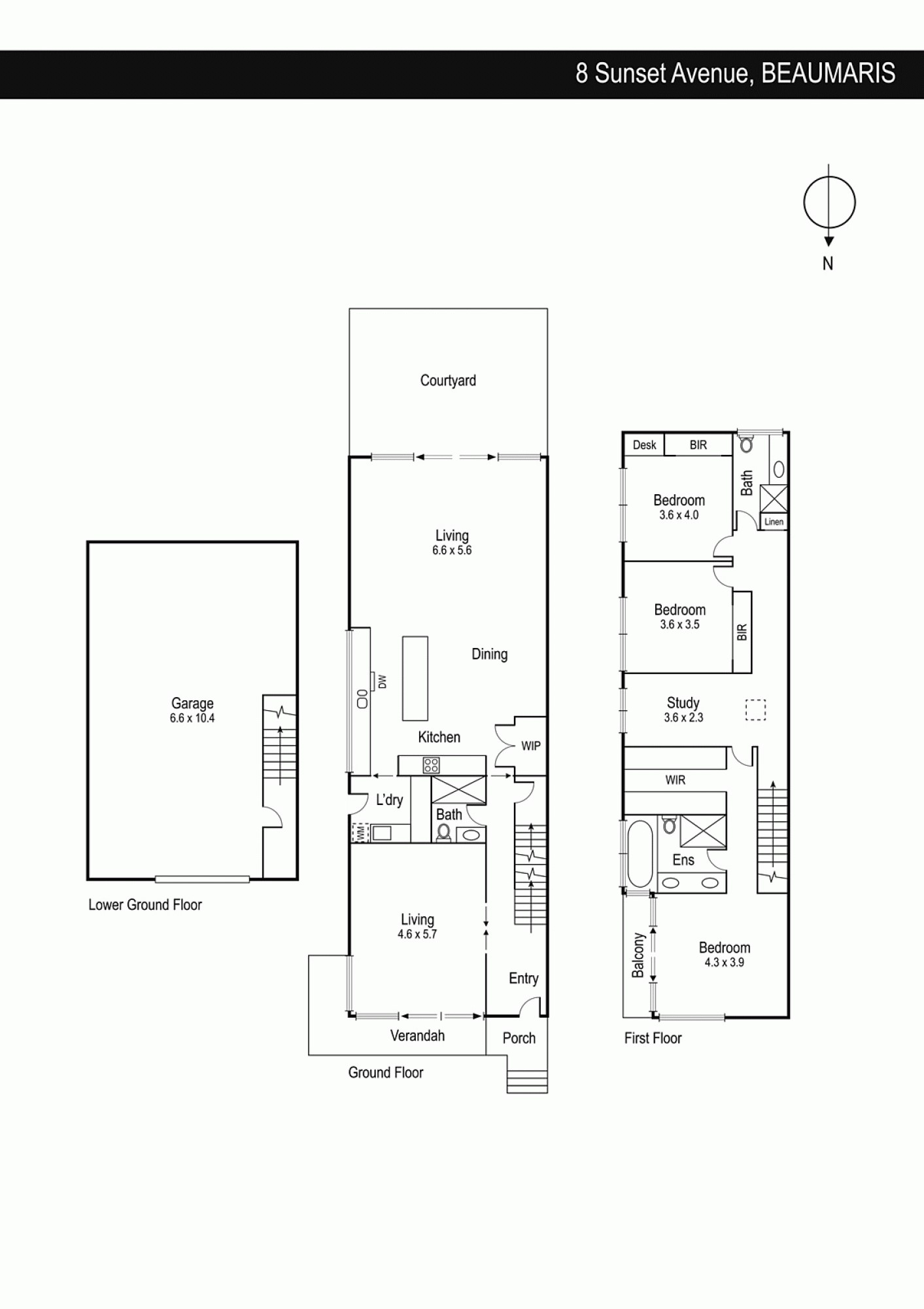 8 Sunset Avenue, Beaumaris VIC 3193 - Floorplan