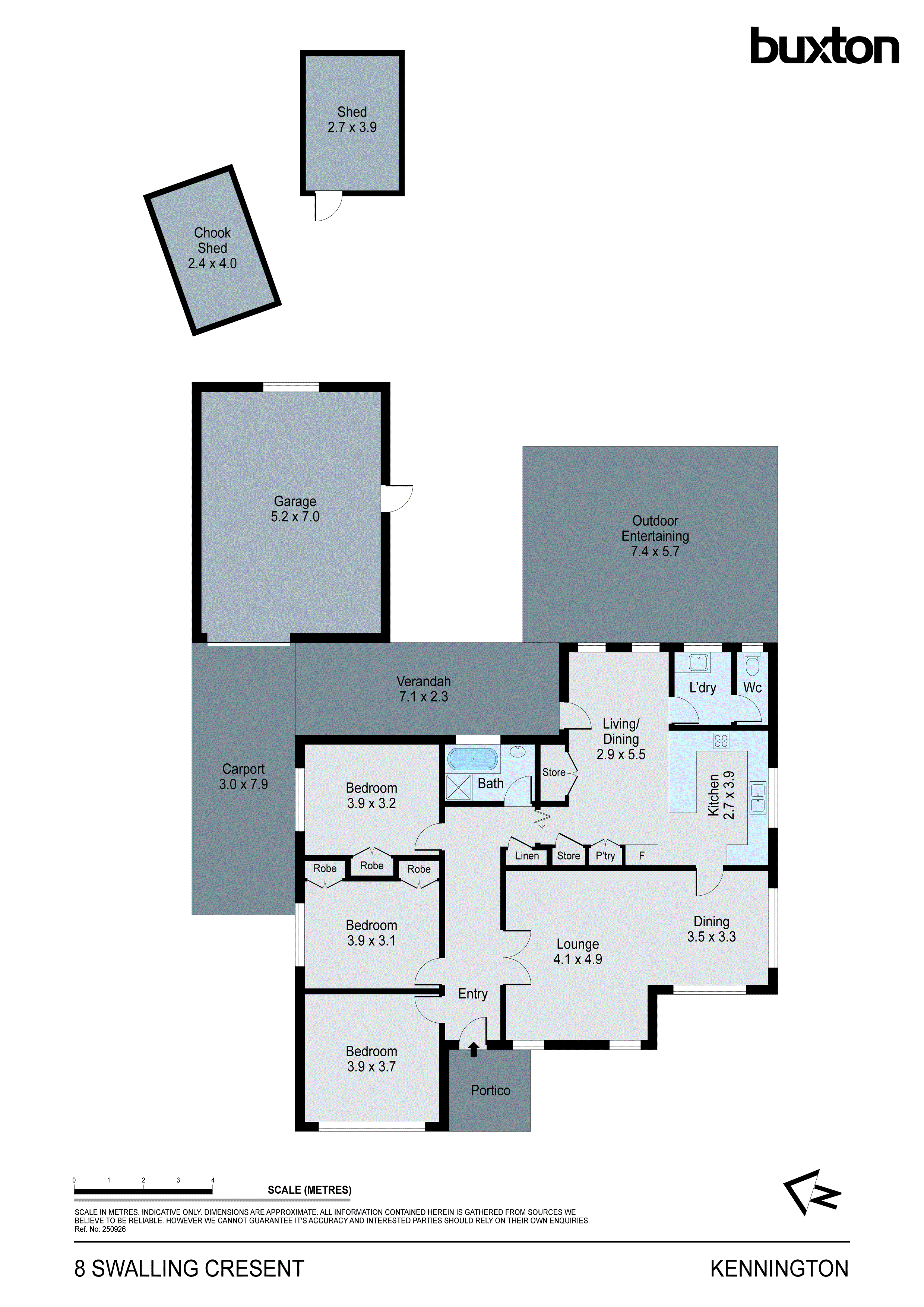 8 Swalling Crescent, Kennington VIC 3550 - Floorplan