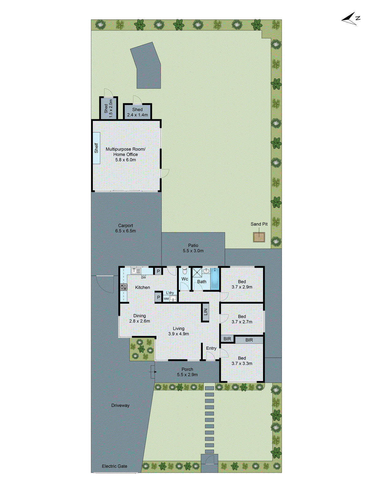 8 Tahara Street, Hamlyn Heights VIC 3215 - Floorplan