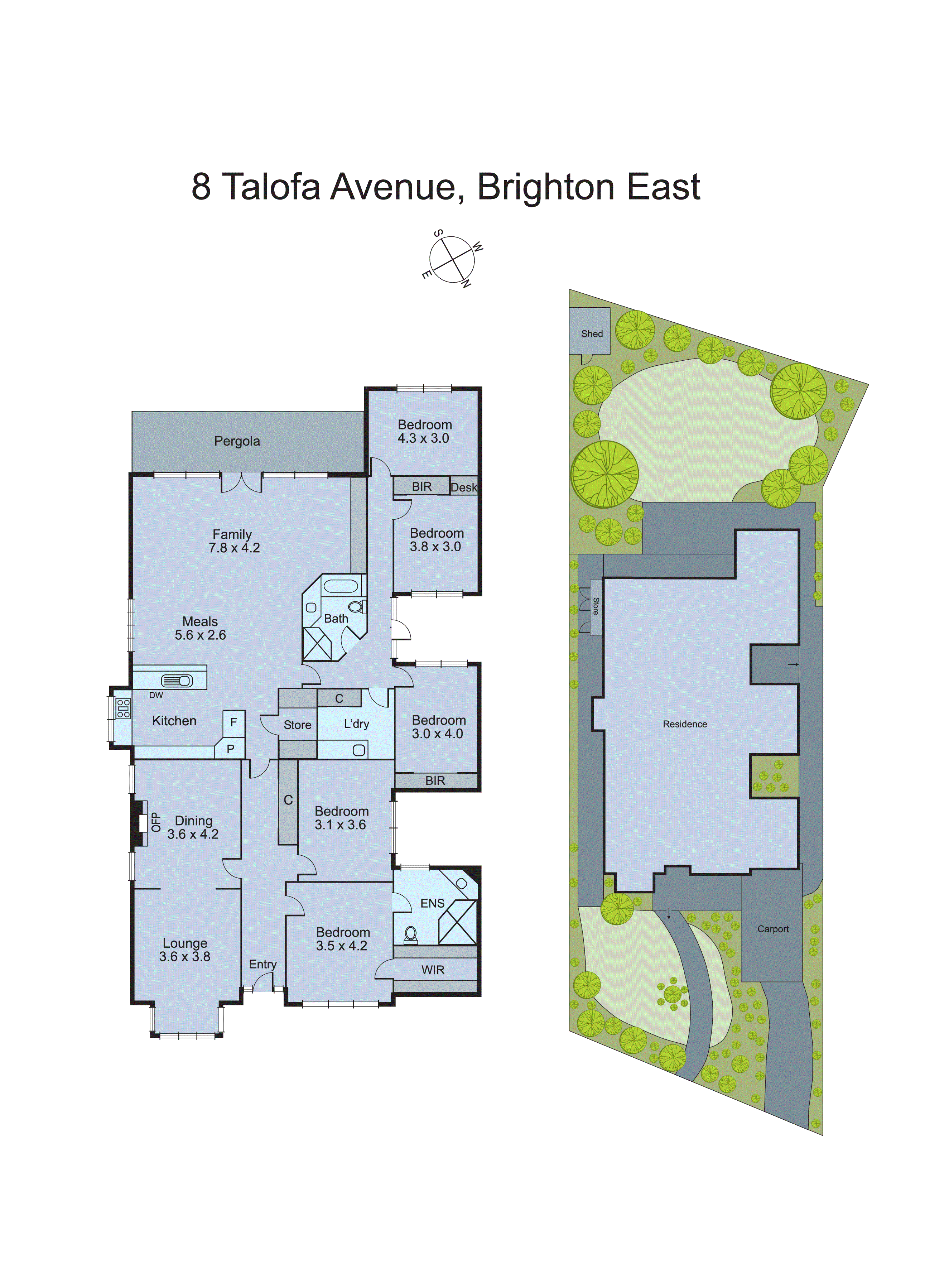 8 Talofa Avenue, Brighton East VIC 3187 - Floorplan