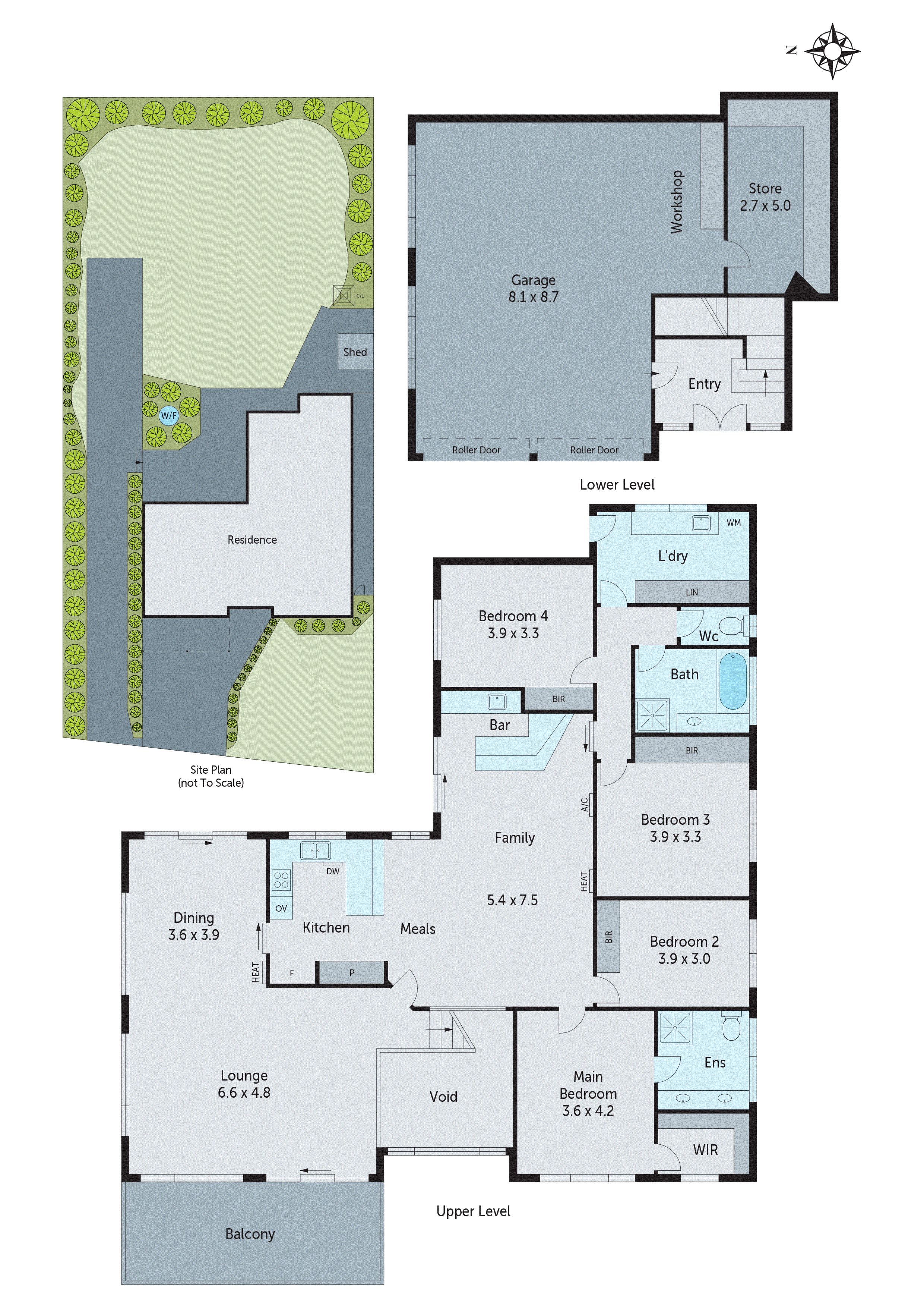8 The Crescent, Leopold VIC 3224 - Floorplan