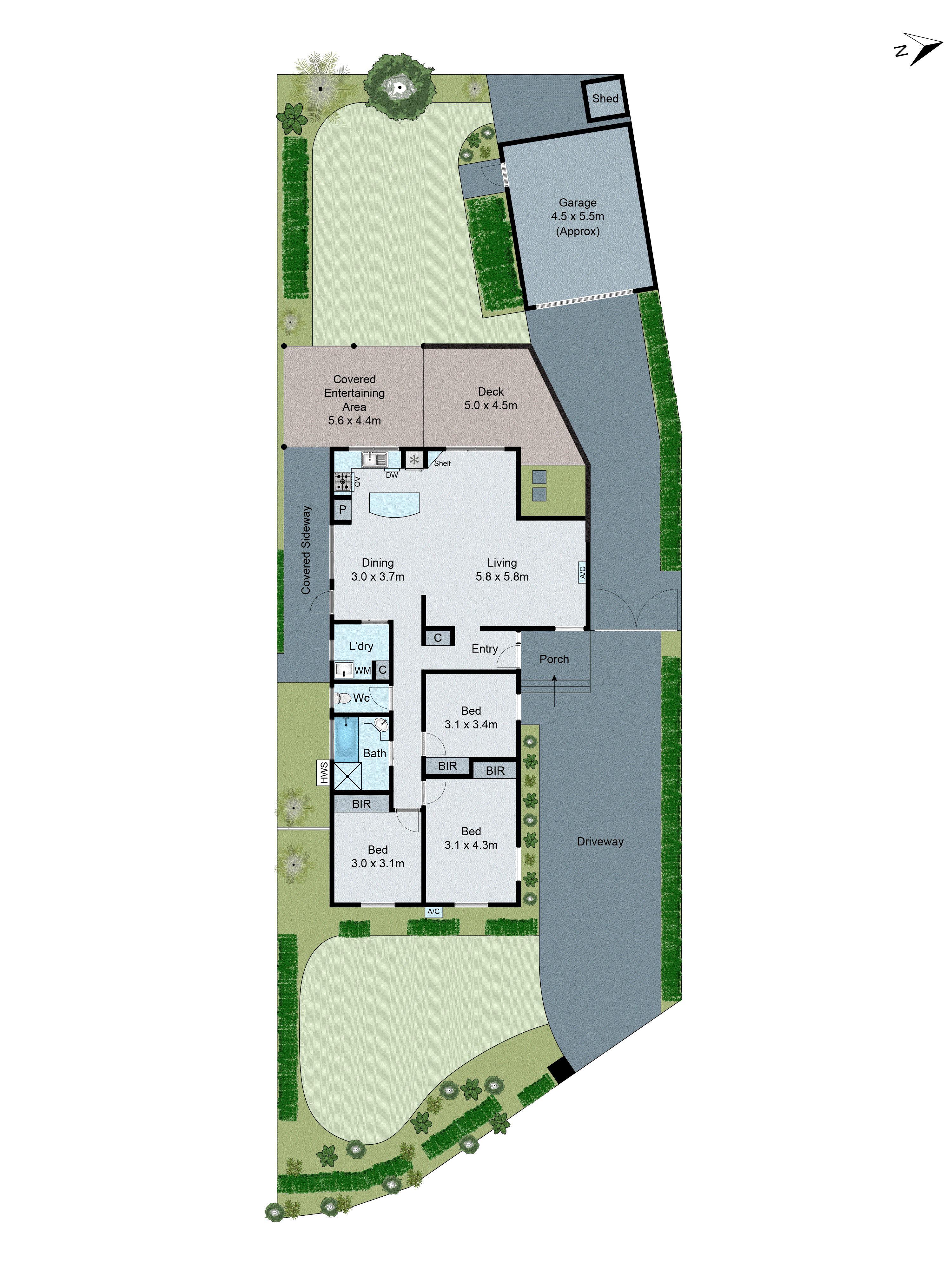 8 Travers Crescent, Burwood East VIC 3151 - Floorplan