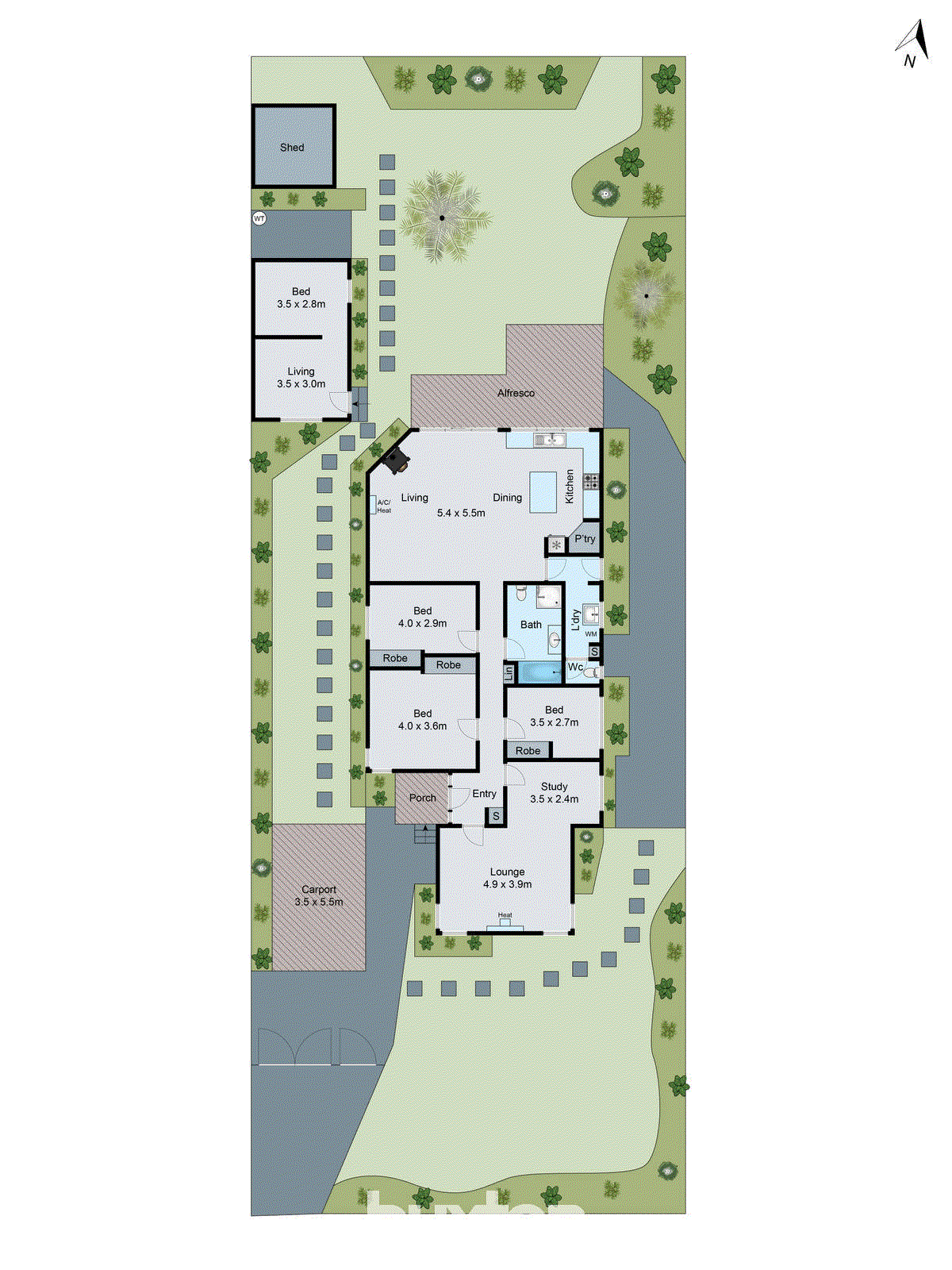 8 Vista Road, Newtown VIC 3220 - Floorplan