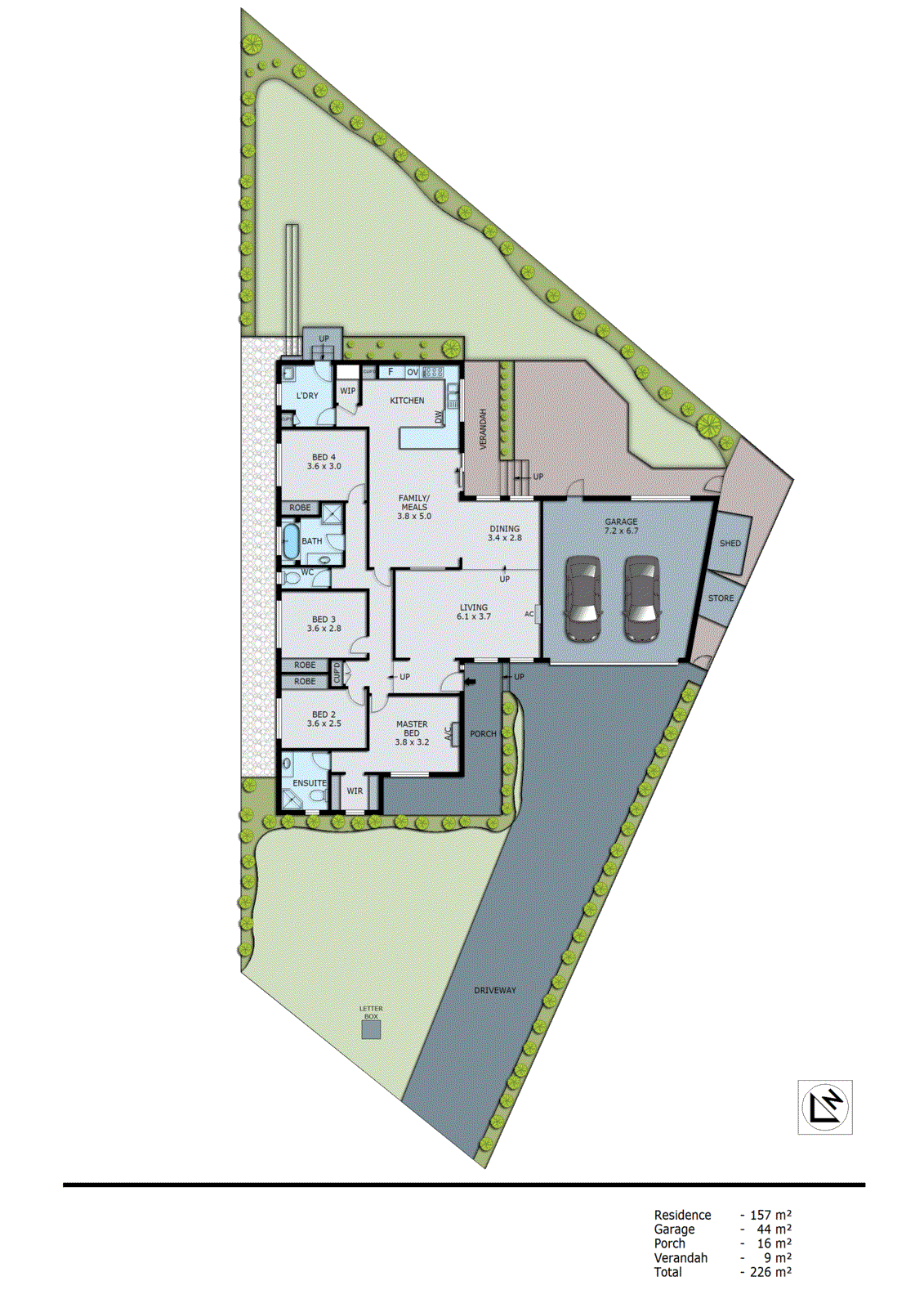 8 Von Nida Court, Dingley Village VIC 3172 - Floorplan