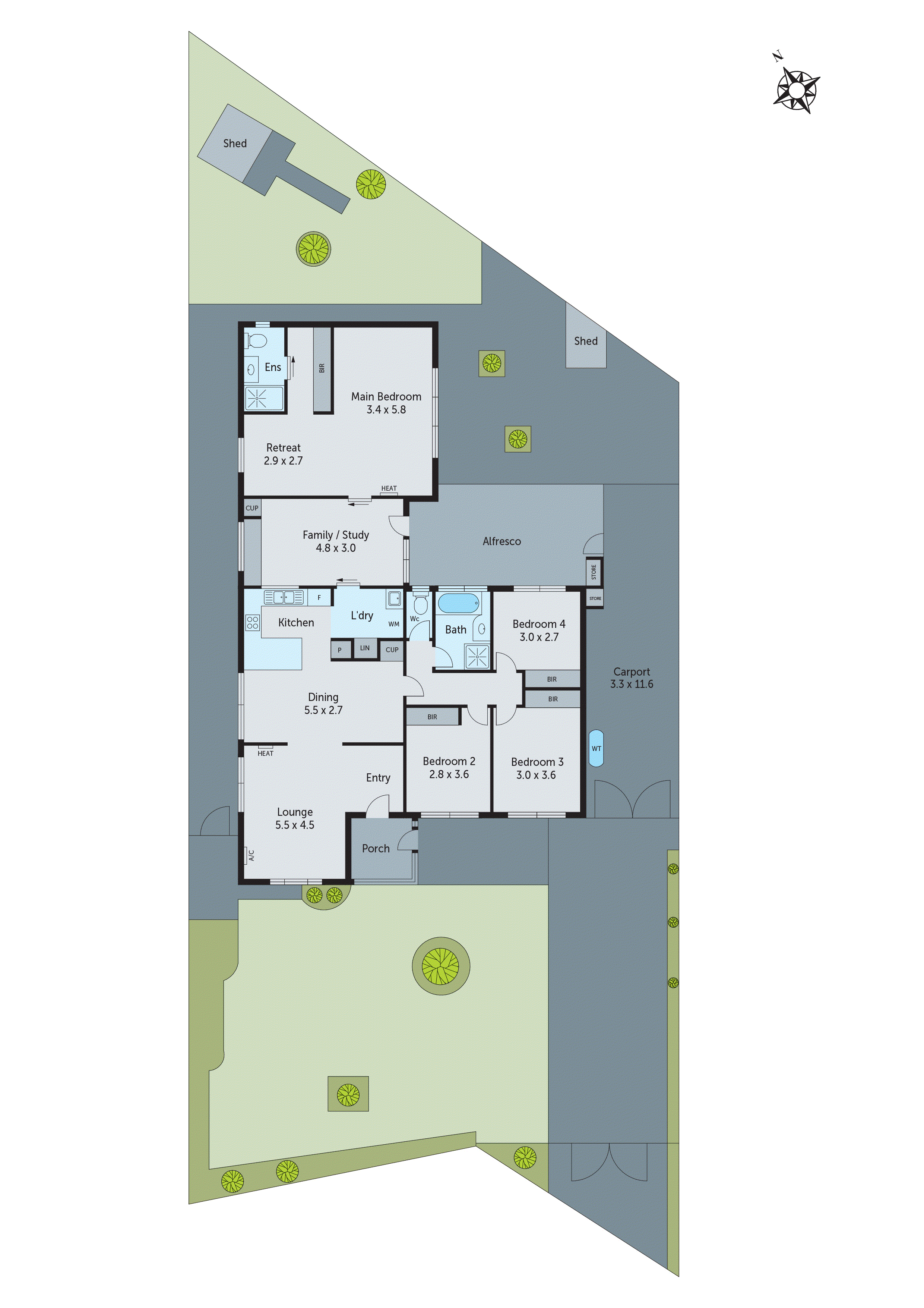 8 Vostok Court, Whittington VIC 3219 - Floorplan