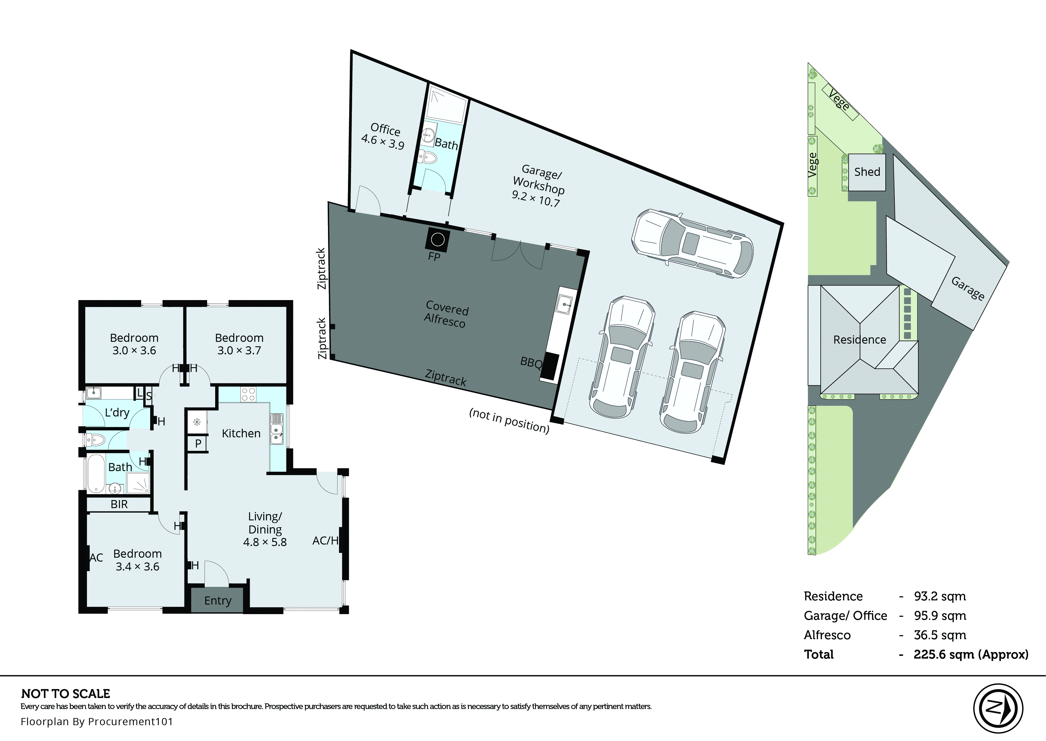 8 Wagga Court, Keysborough VIC 3173 - Floorplan