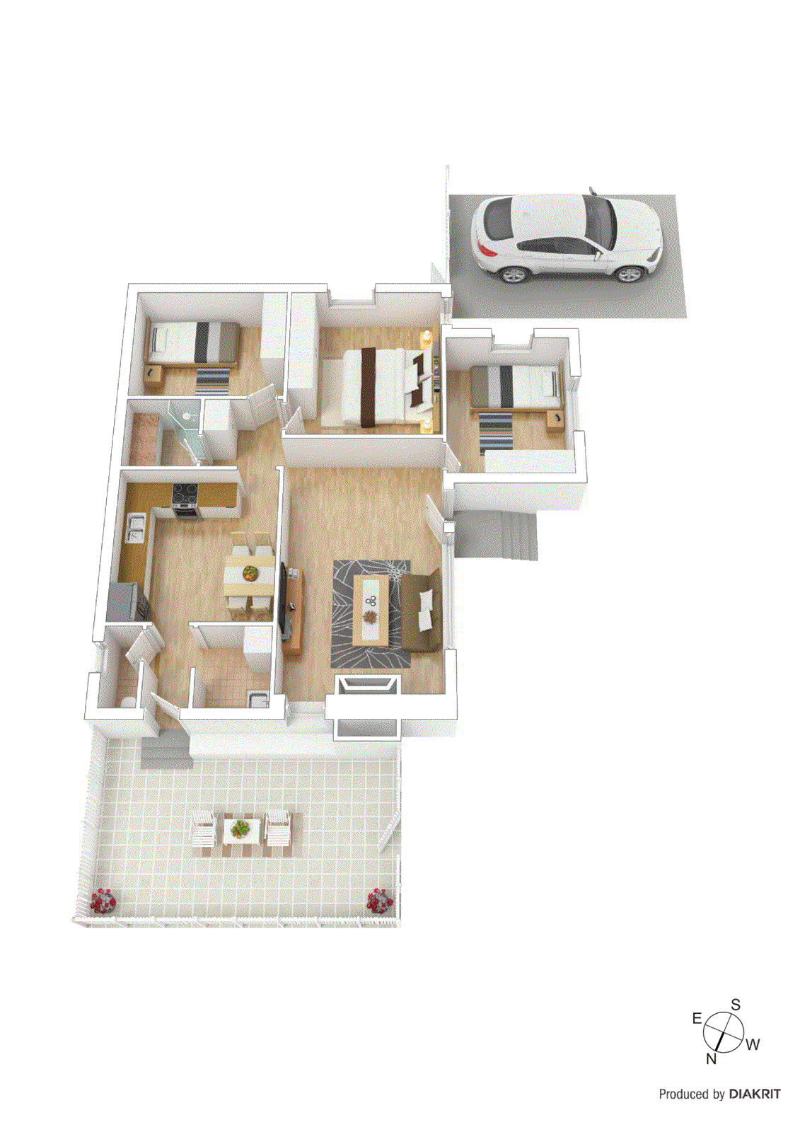 8 Walcha Court, Chadstone VIC 3148 - Floorplan