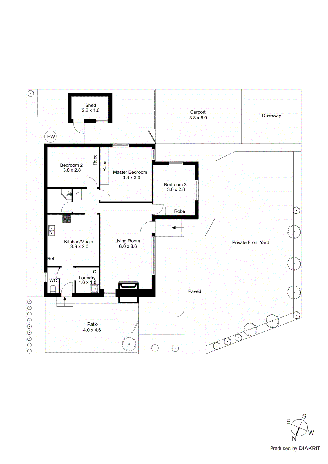 8 Walcha Court, Chadstone VIC 3148 - Floorplan