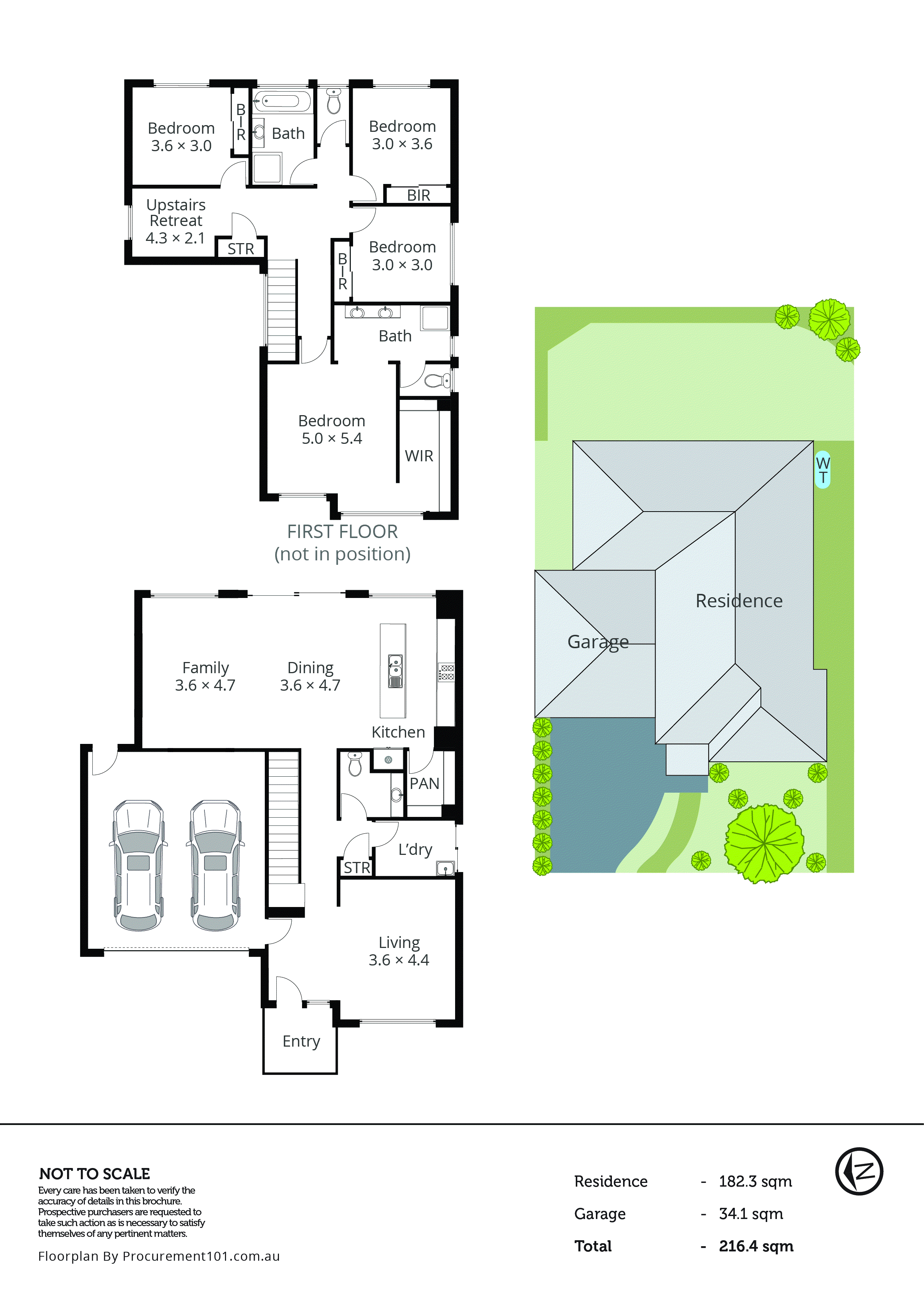 8 Wattlewoods Place, Carrum Downs VIC 3201 - Floorplan