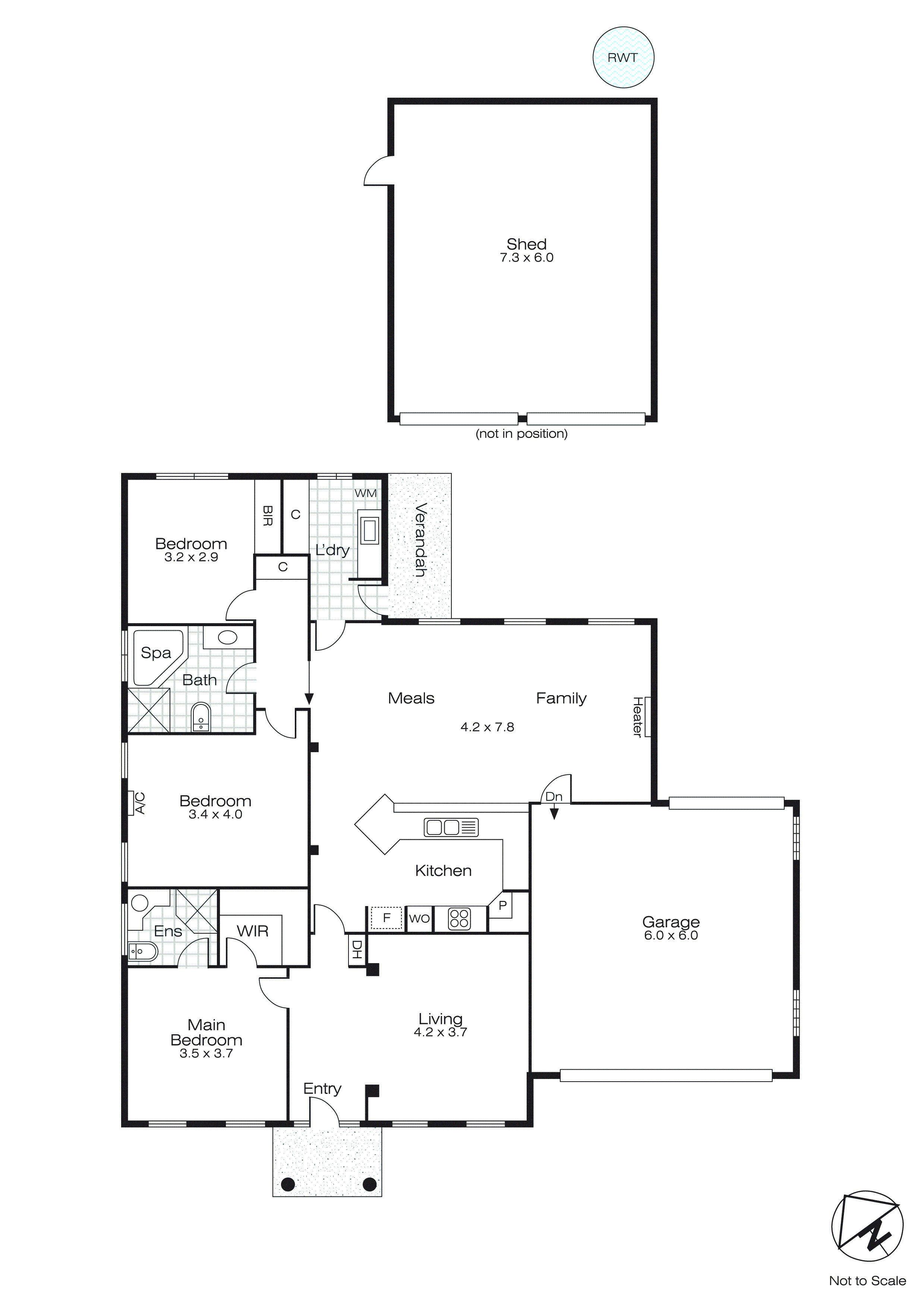 8 Webbcona Parade, Wendouree VIC 3355 - Floorplan