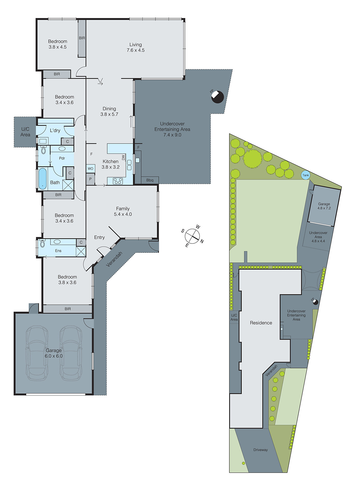 8 Wesona Place, Grovedale VIC 3216 - Floorplan