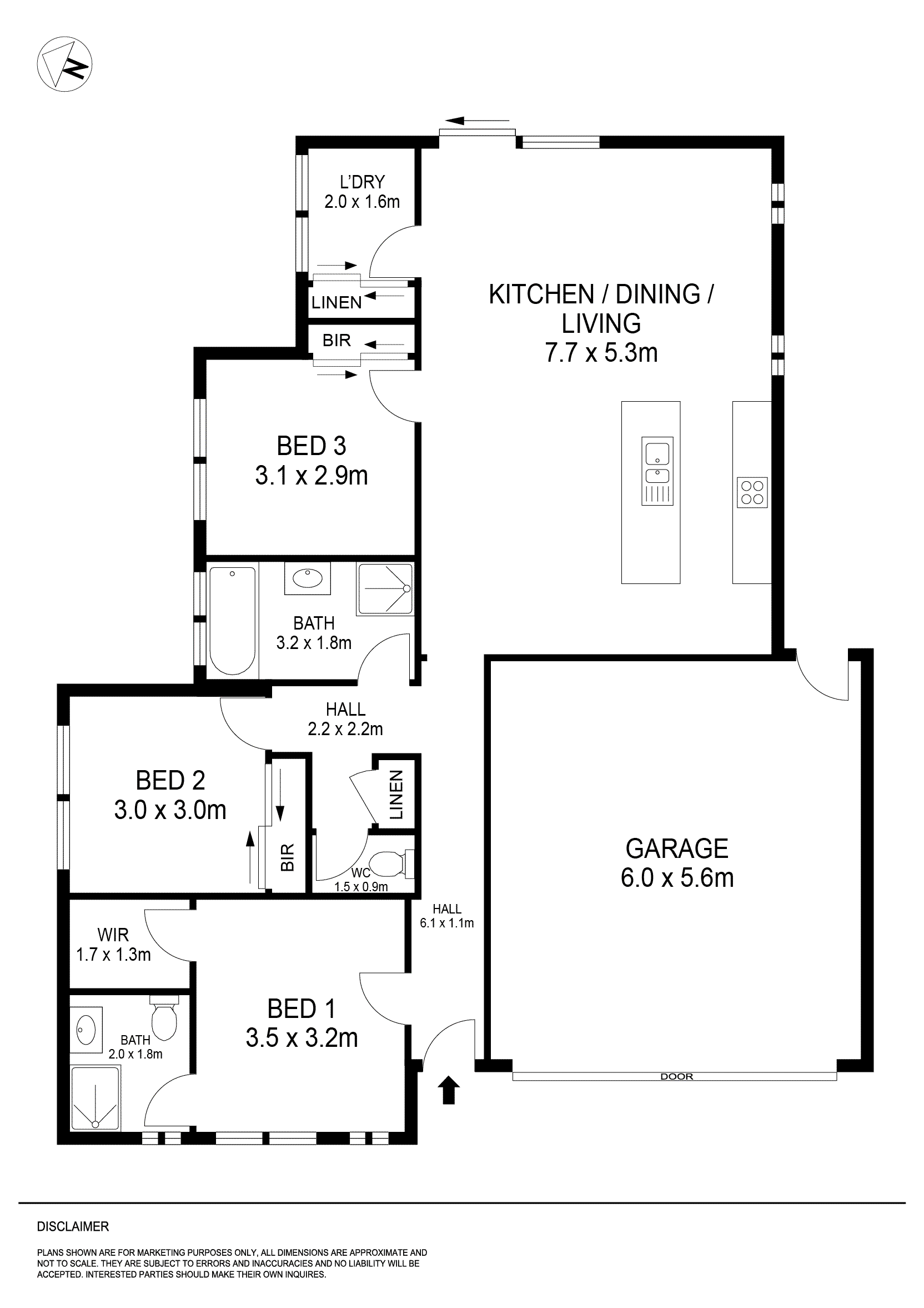 8 Whidburn Place, Sebastopol VIC 3356 - Floorplan