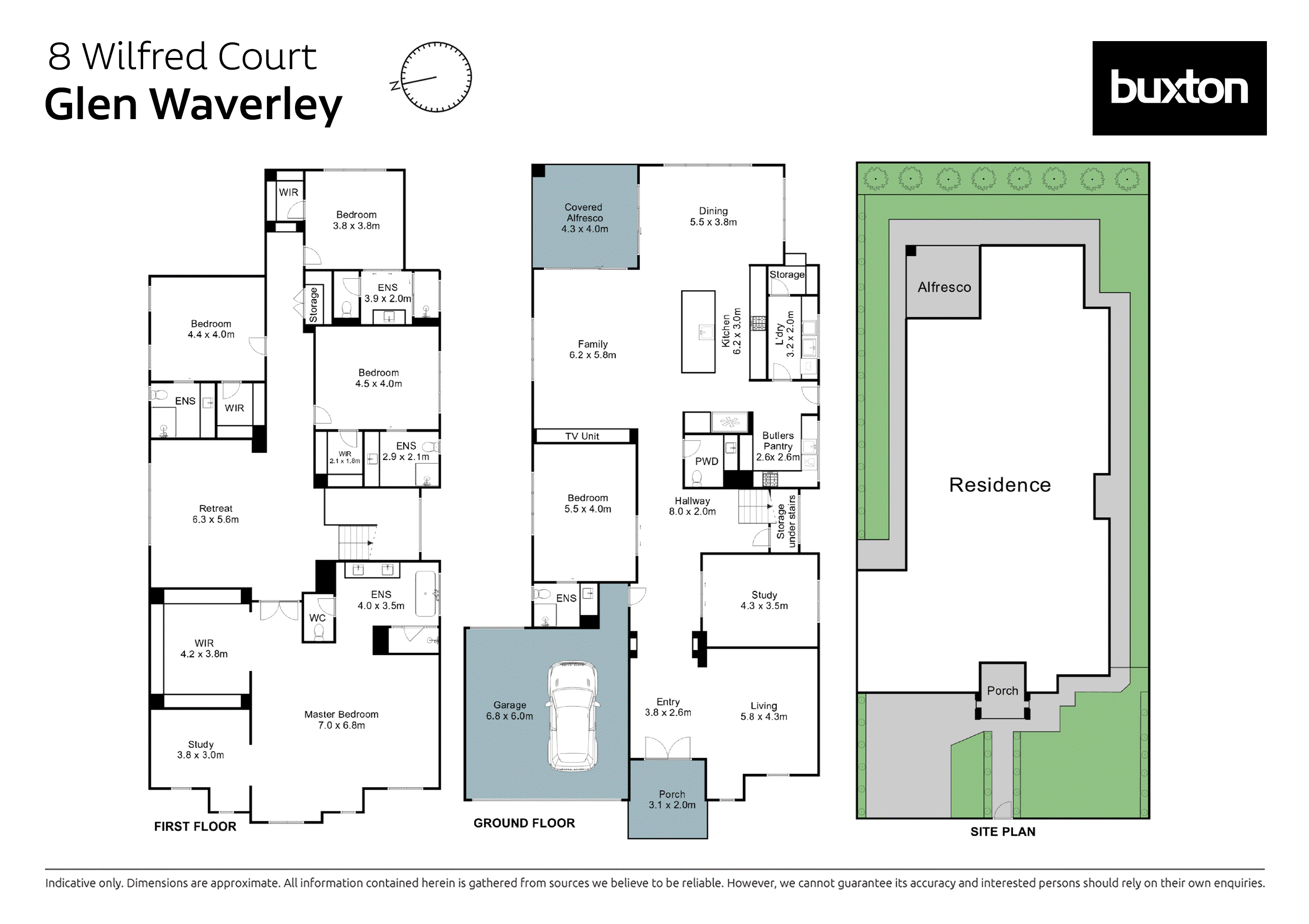 8 Wilfred Court, Glen Waverley VIC 3150 - Floorplan