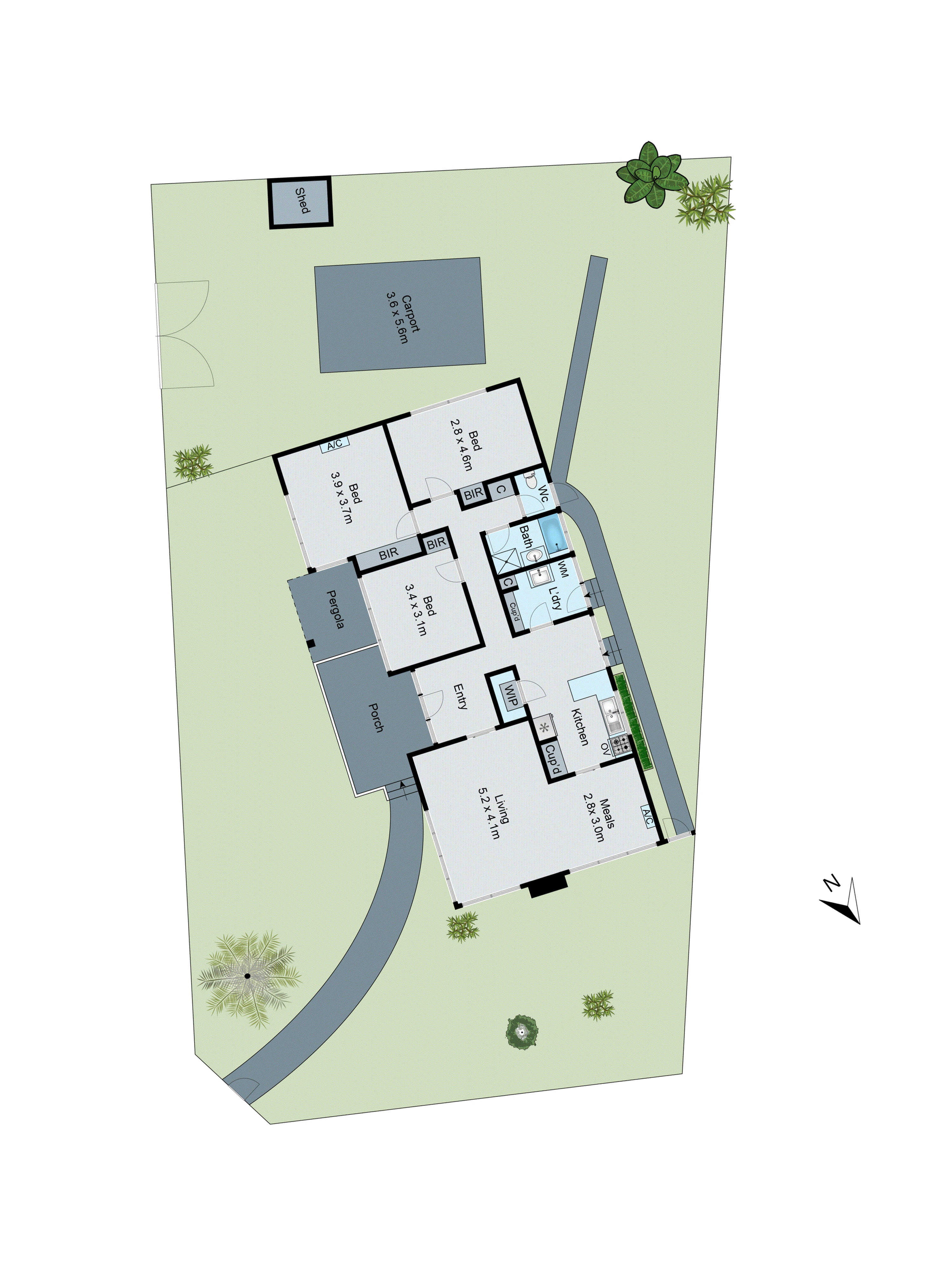 8 Wooral Court, Notting Hill VIC 3168 - Floorplan