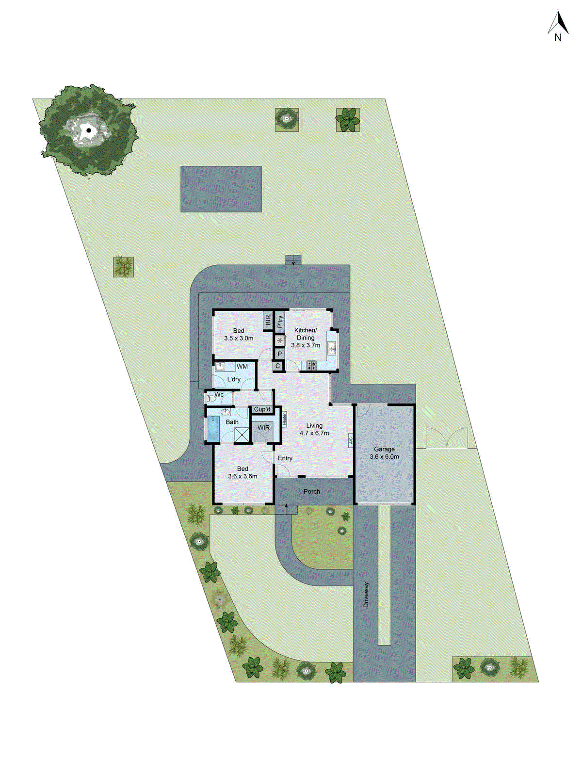 8 Yongala Court, Grovedale VIC 3216 - Floorplan