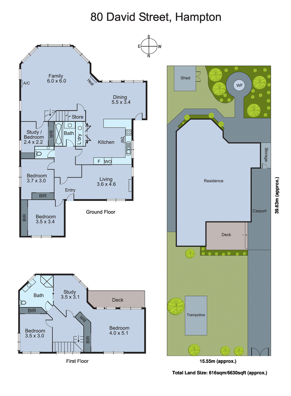 80 David Street, Hampton VIC 3188 - Floorplan