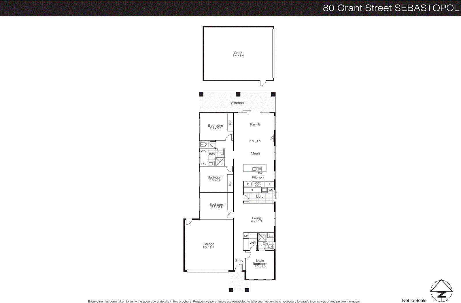 80 Grant Street, Sebastopol VIC 3356 - Floorplan
