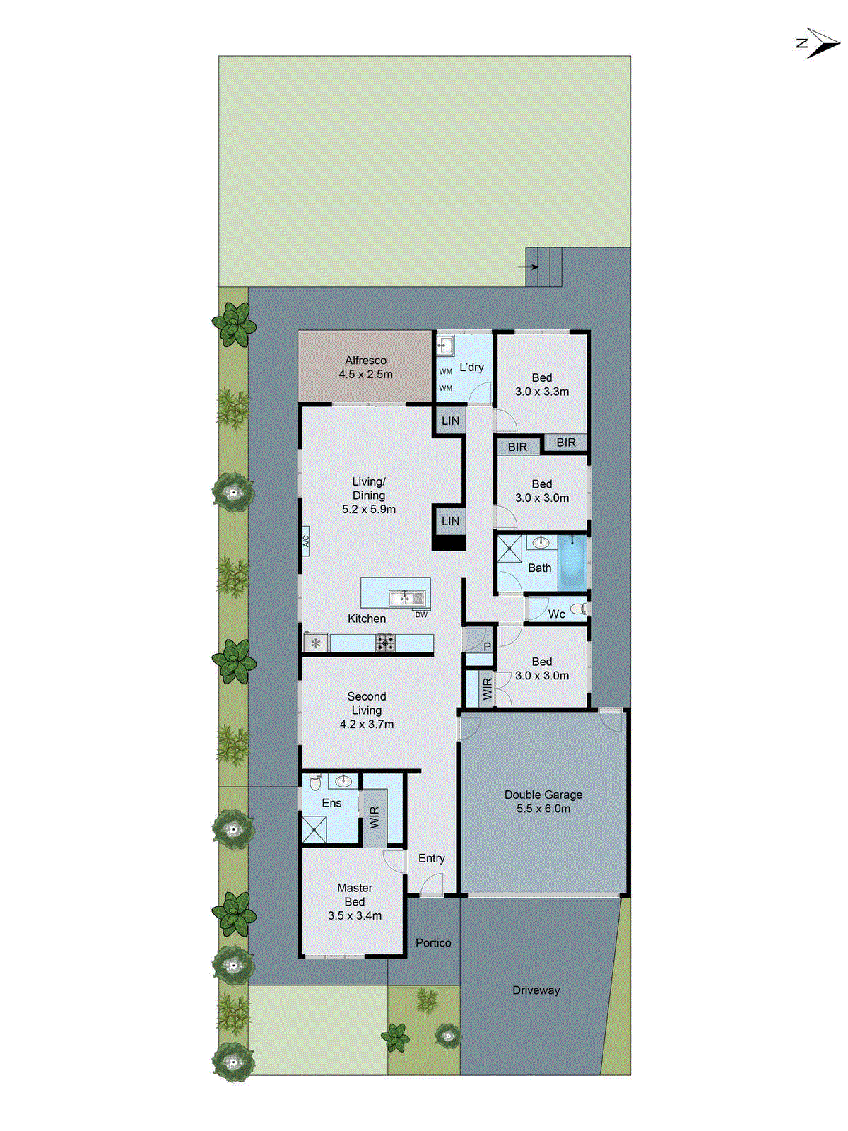 80 Kelpie Boulevard, Curlewis VIC 3222 - Floorplan