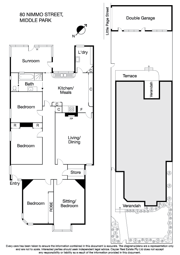 80 Nimmo Street, MIDDLE PARK VIC 3206 - Floorplan