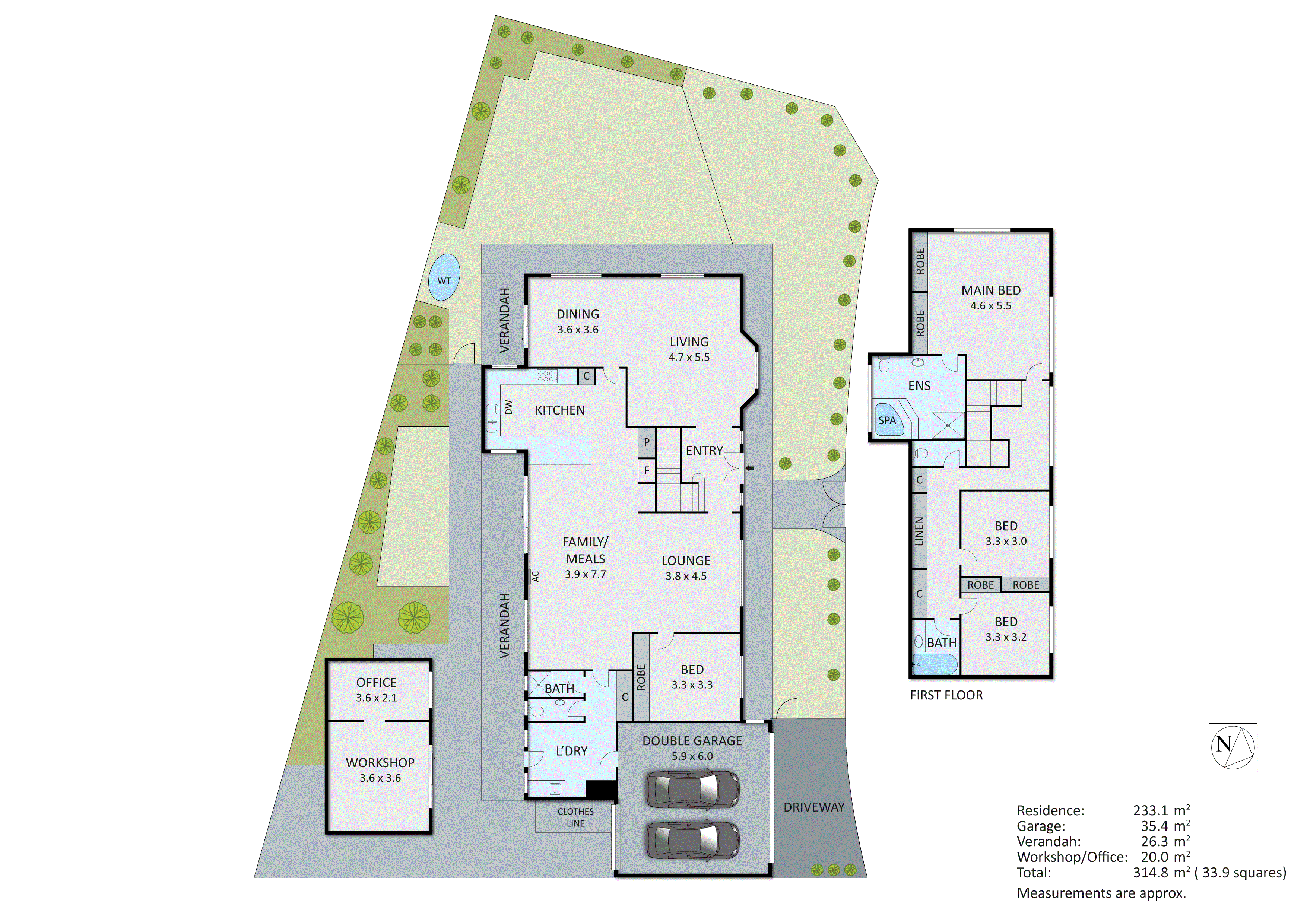 80 Nurten Parade, Aspendale Gardens VIC 3195 - Floorplan