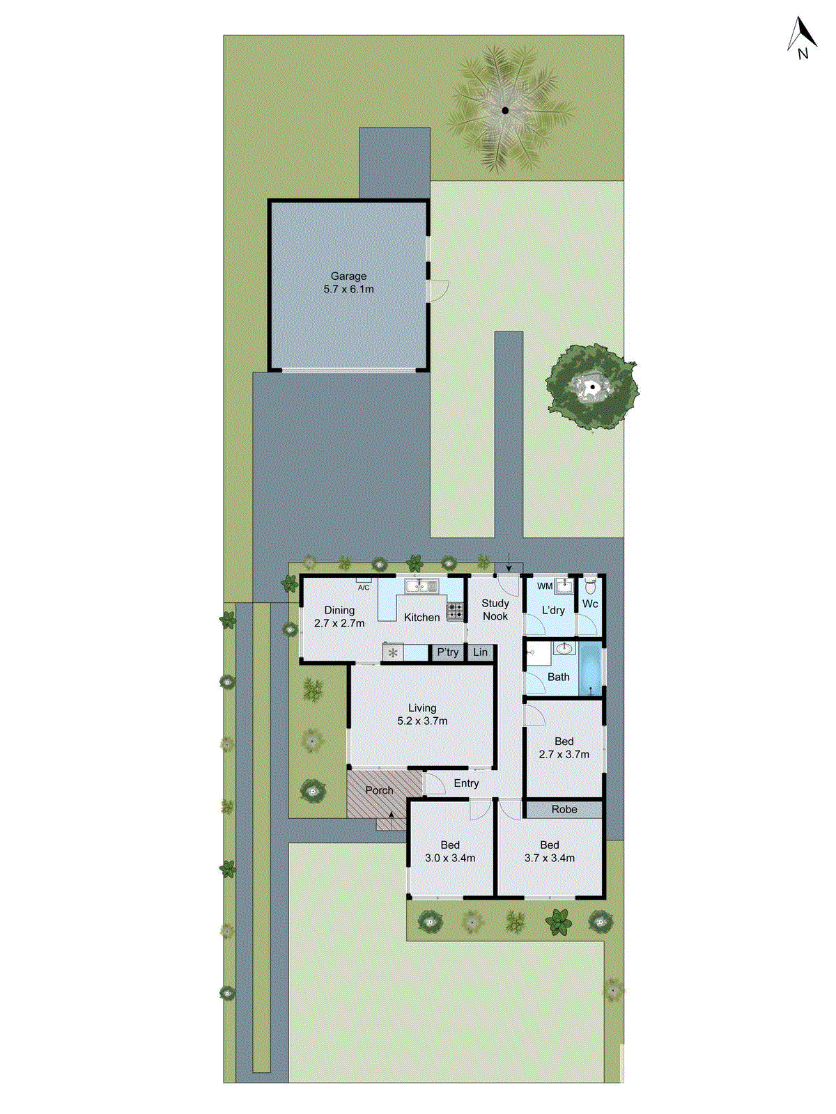 80 Ruhamah Avenue, Bell Post Hill VIC 3215 - Floorplan