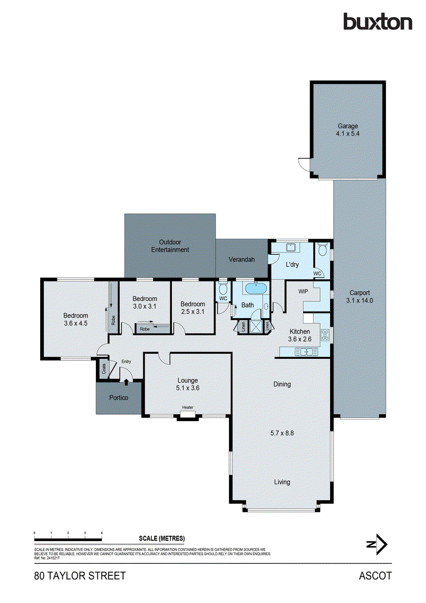 80 Taylor Street, Ascot VIC 3551 - Floorplan