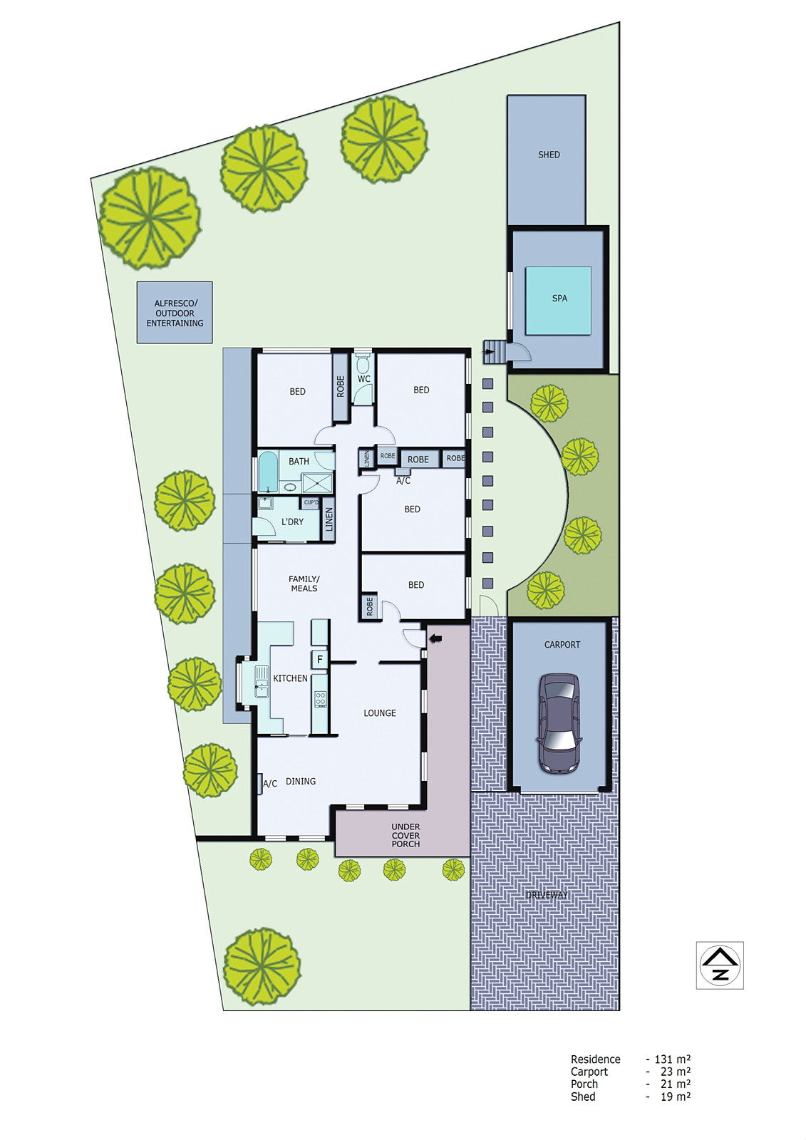 80 Village Drive, Dingley Village VIC 3172 - Floorplan