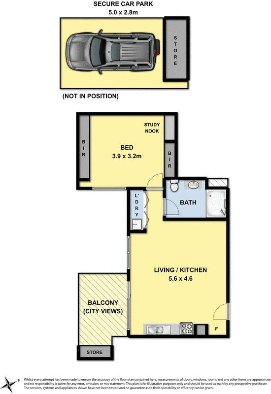 801/8 Gheringhap Street, Geelong VIC 3220 - Floorplan