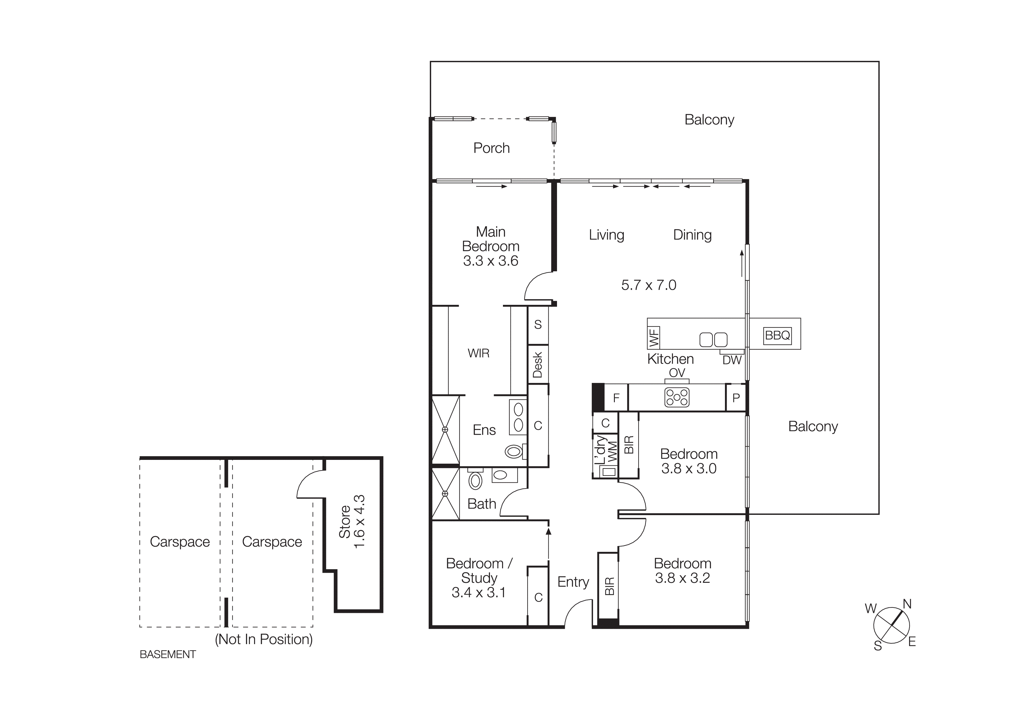 802/181 Fitzroy Street, St Kilda VIC 3182 - Floorplan