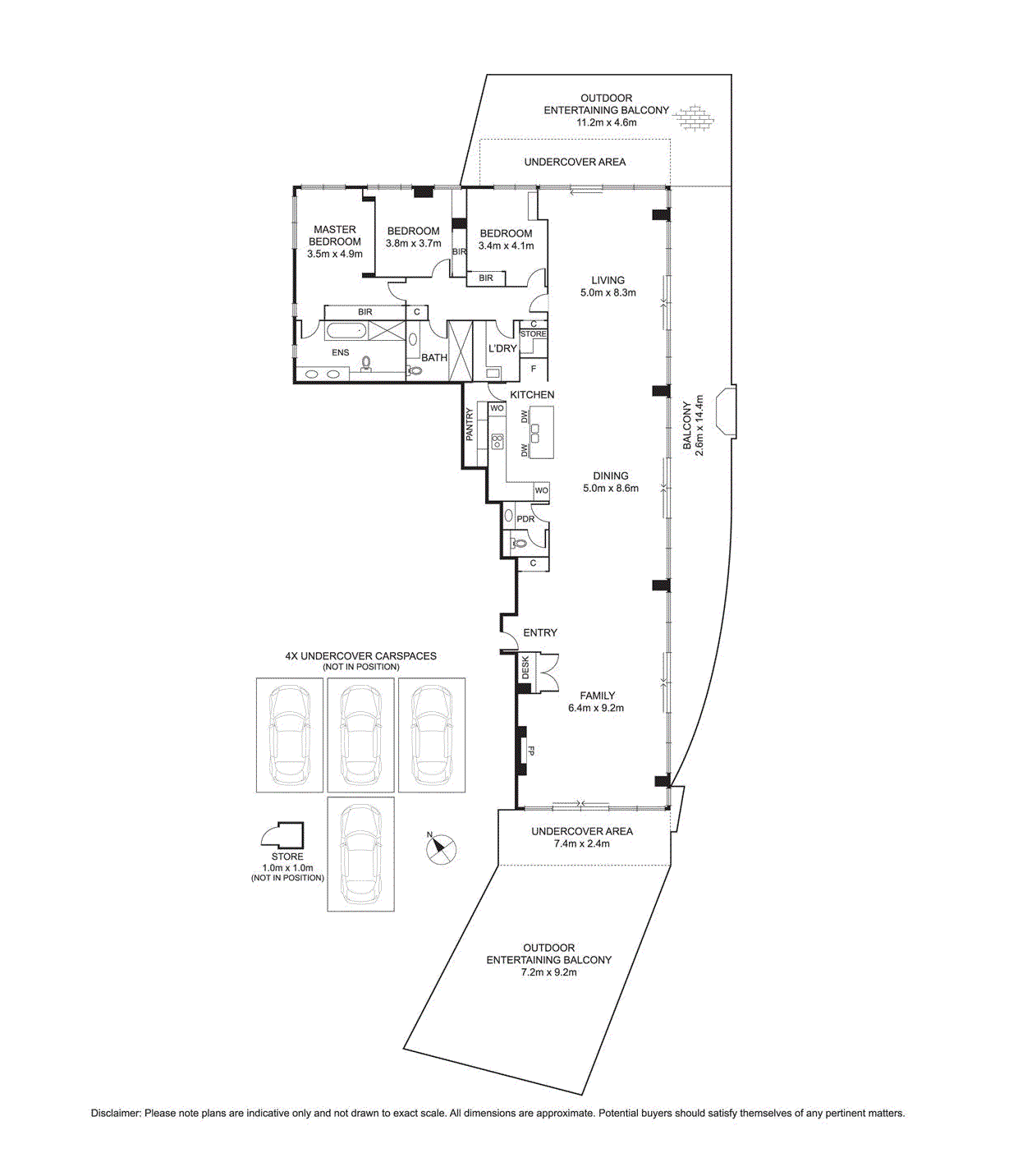 802/65 Beach Street, Port Melbourne VIC 3207 - Floorplan