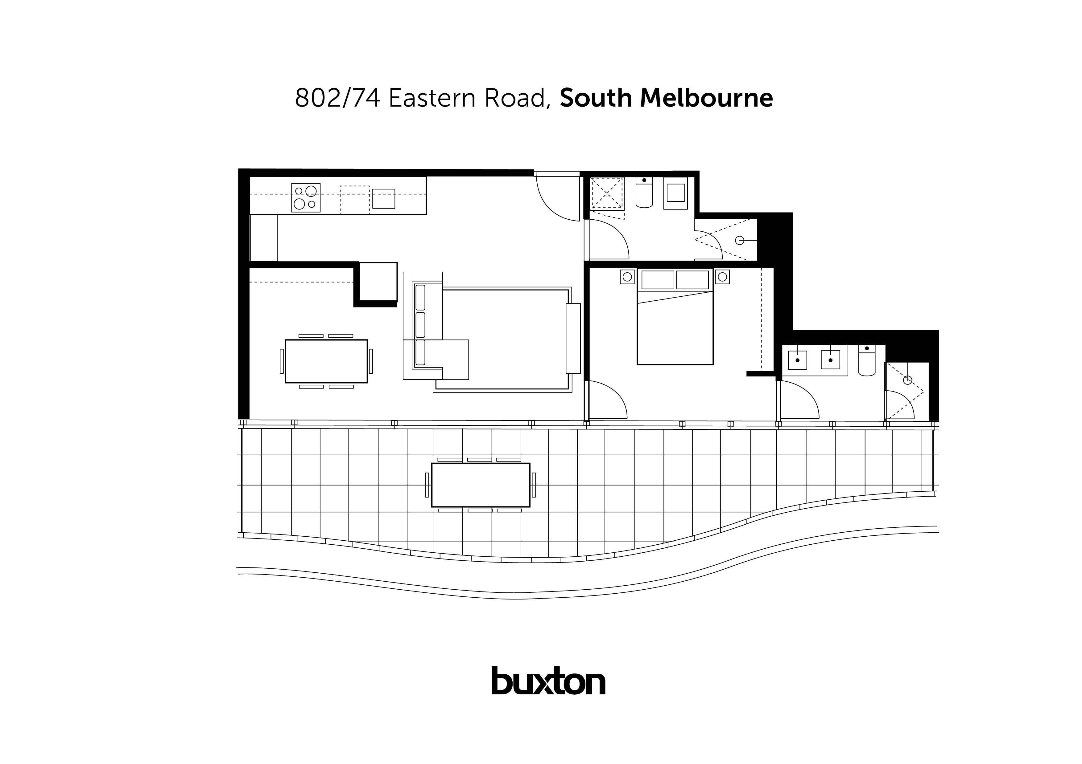 802/74 Eastern Road, SOUTH MELBOURNE VIC 3205 - Floorplan