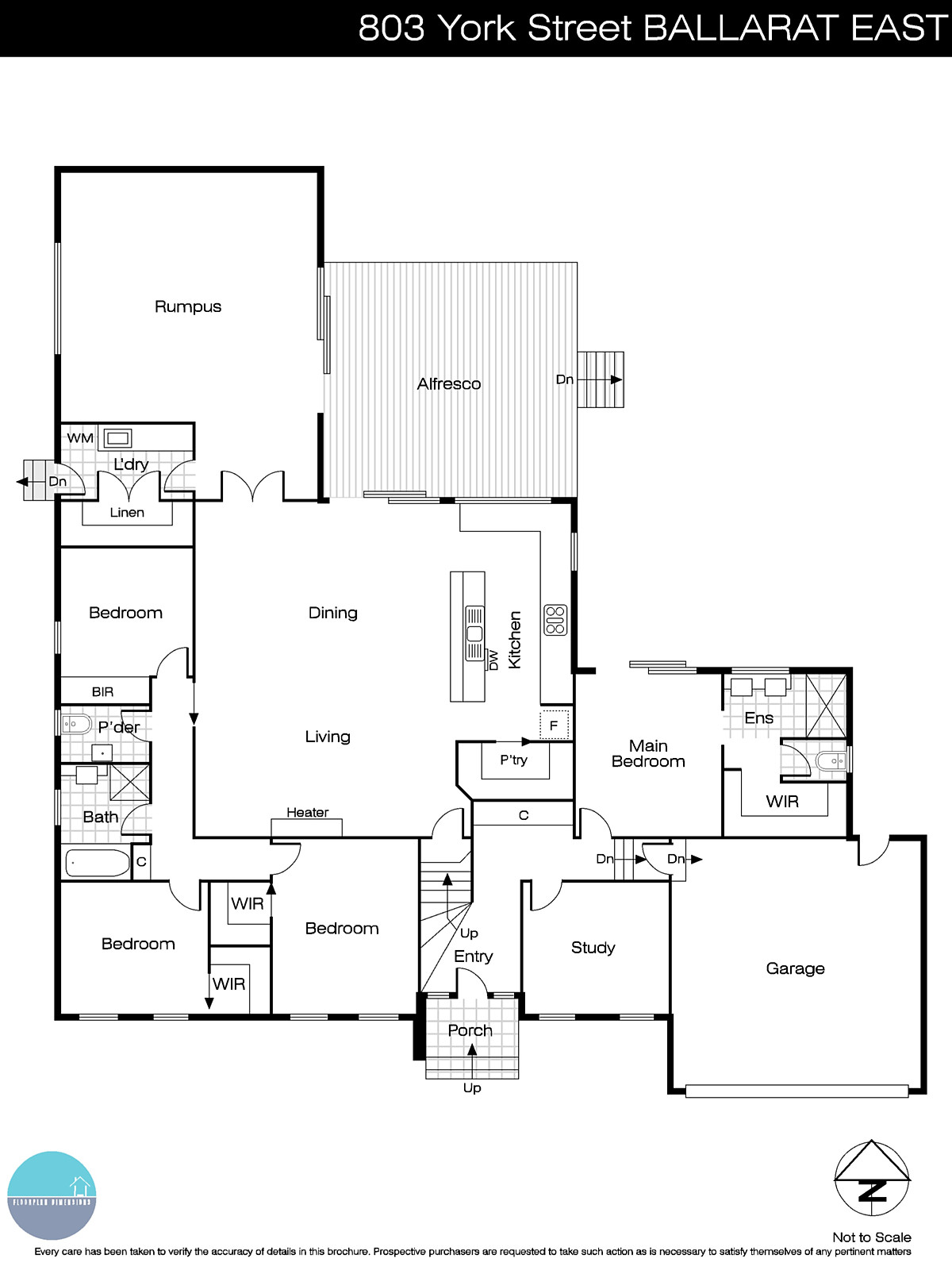 803 York Street, Ballarat East VIC 3350 - Floorplan