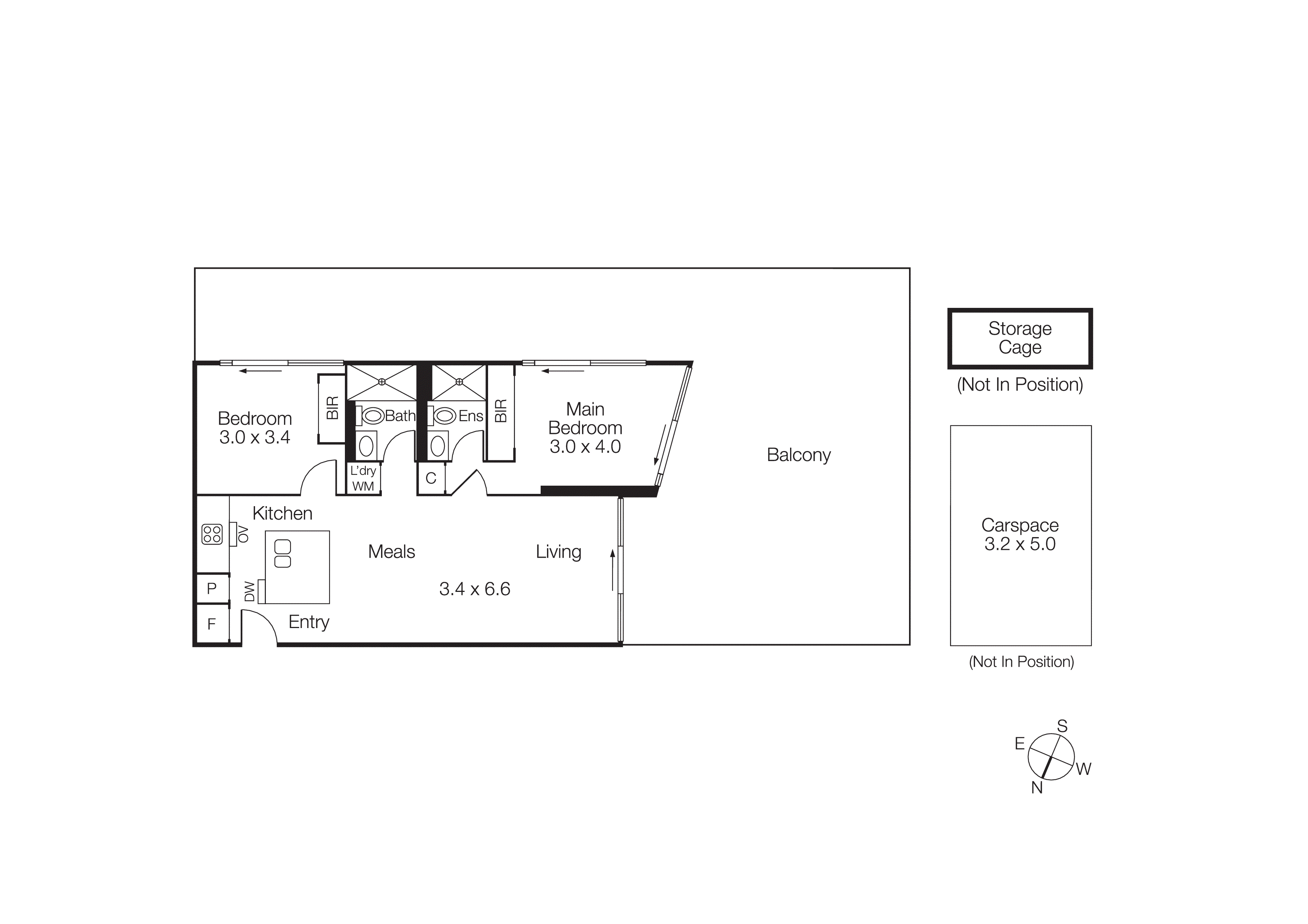 803/50 Albert Road, South Melbourne VIC 3205 - Floorplan