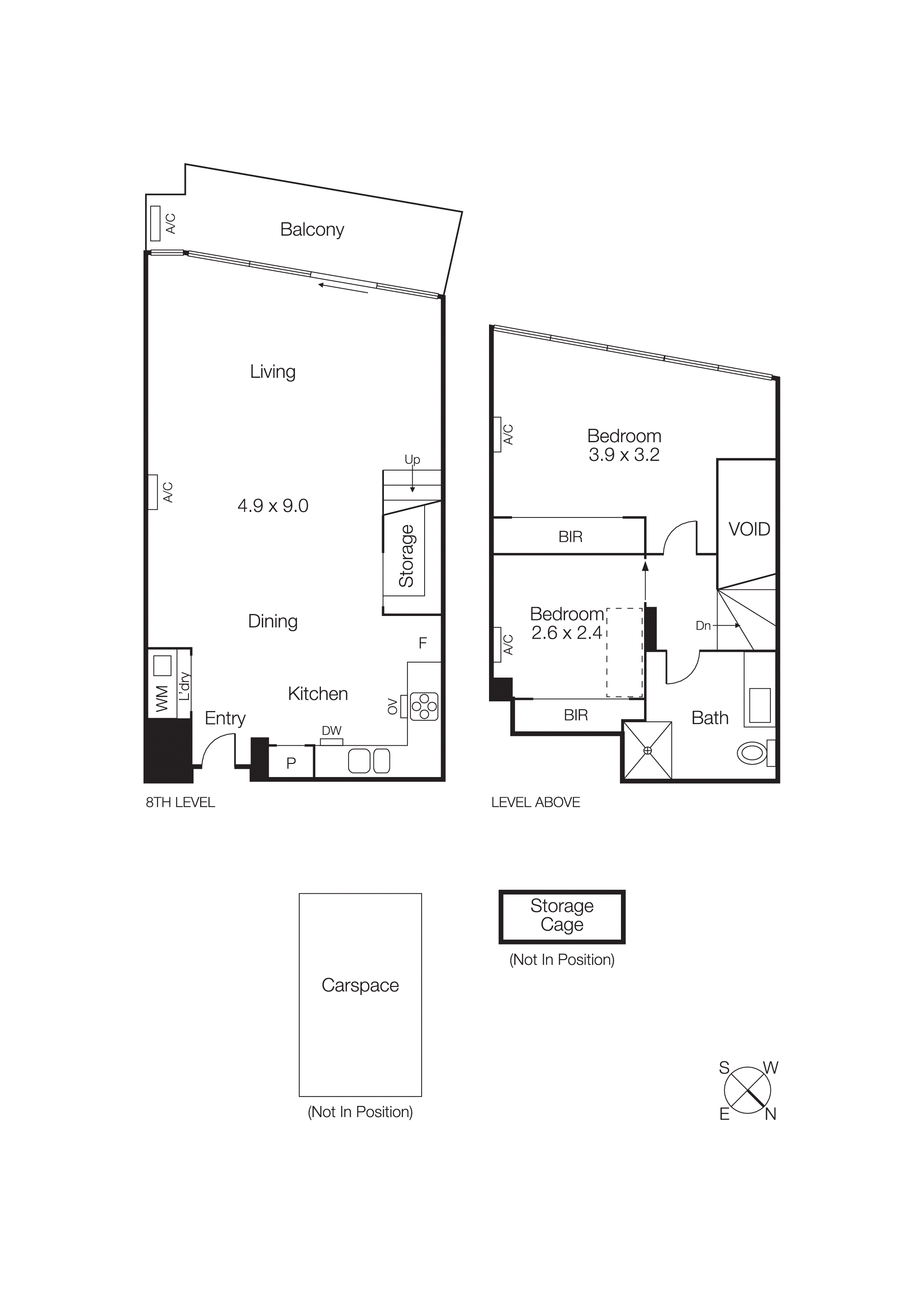 805/55 Bay Street, Port Melbourne VIC 3207 - Floorplan