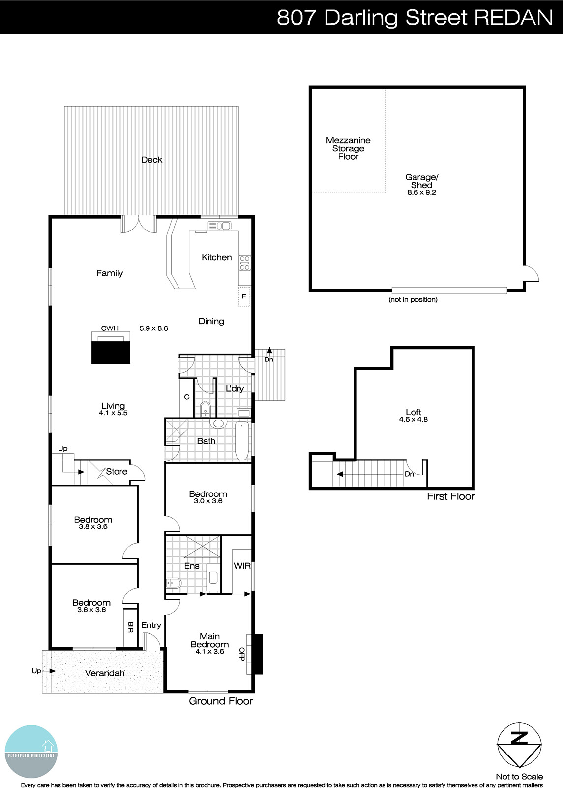 807 Darling Street, Redan VIC 3350 - Floorplan