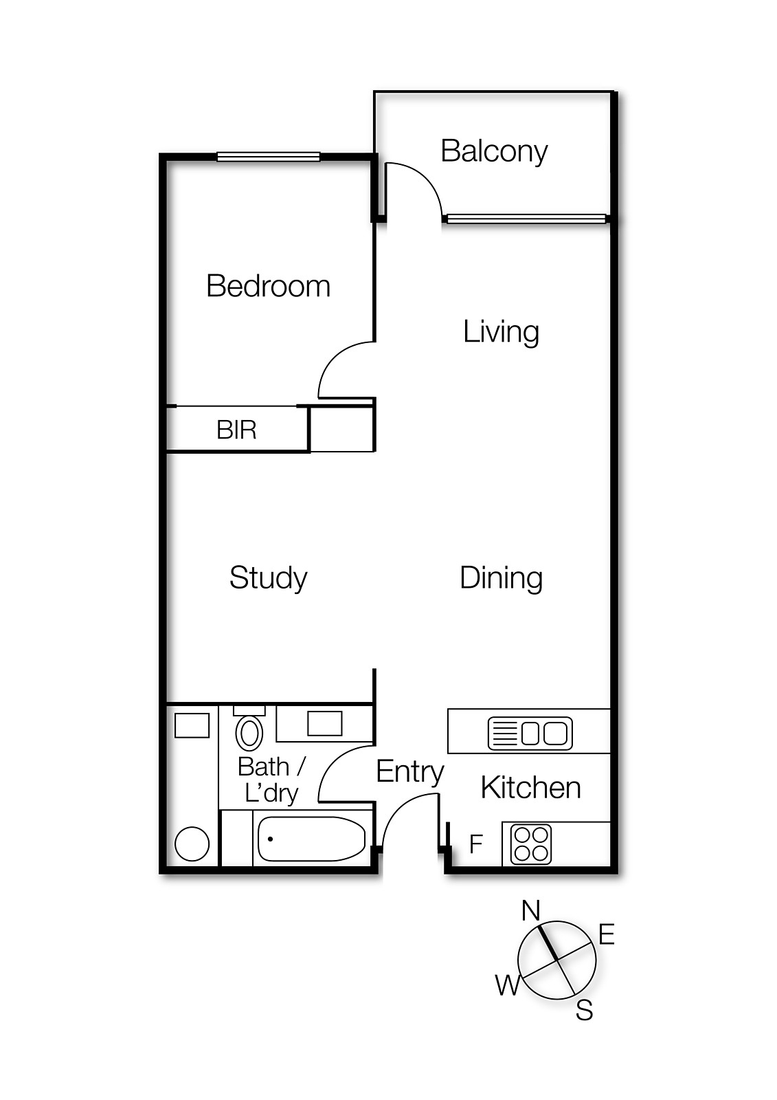 807A/57 Bay Street, Port Melbourne VIC 3207 - Floorplan
